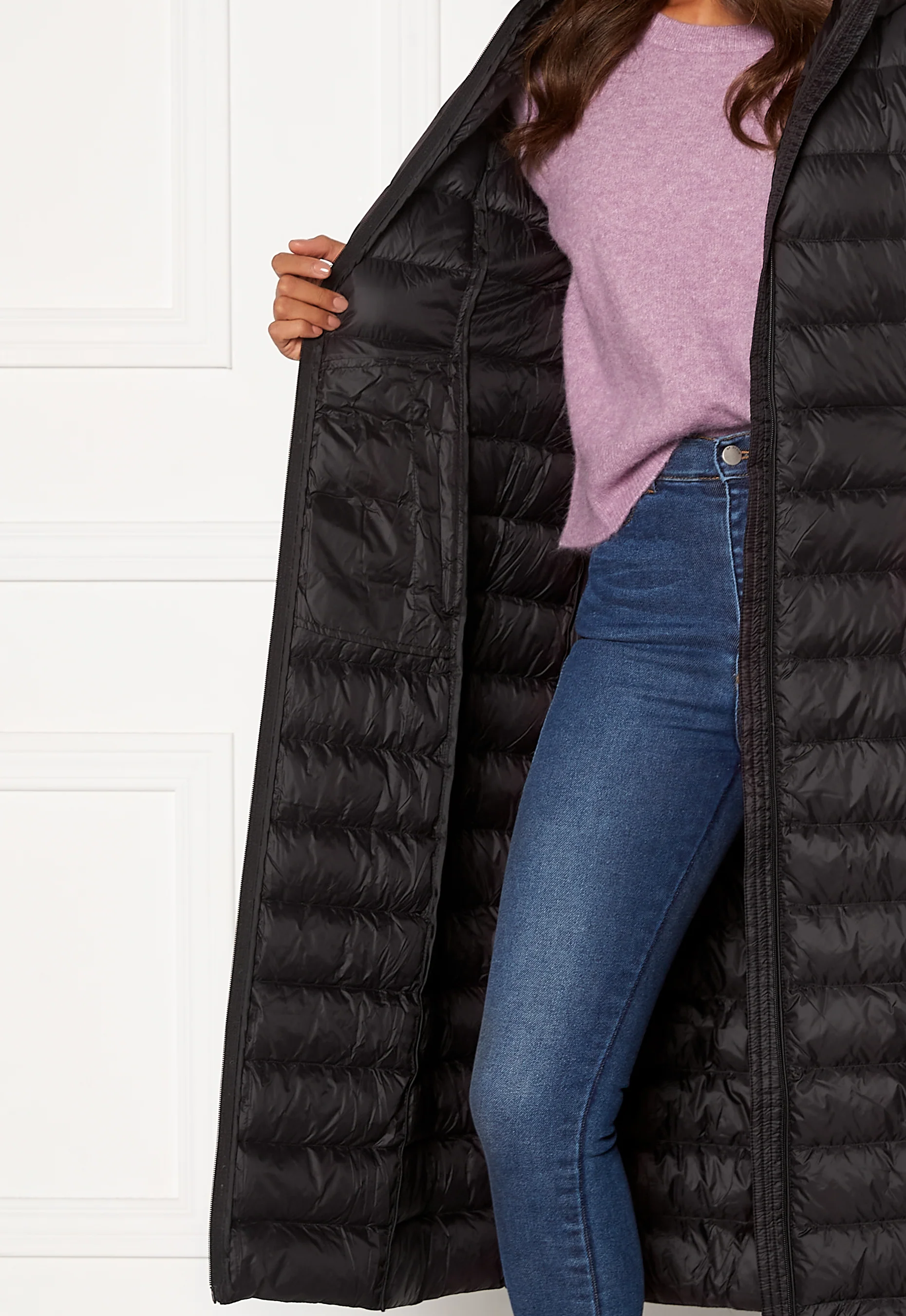 Manya New Long Light Down Jacket - Image 5