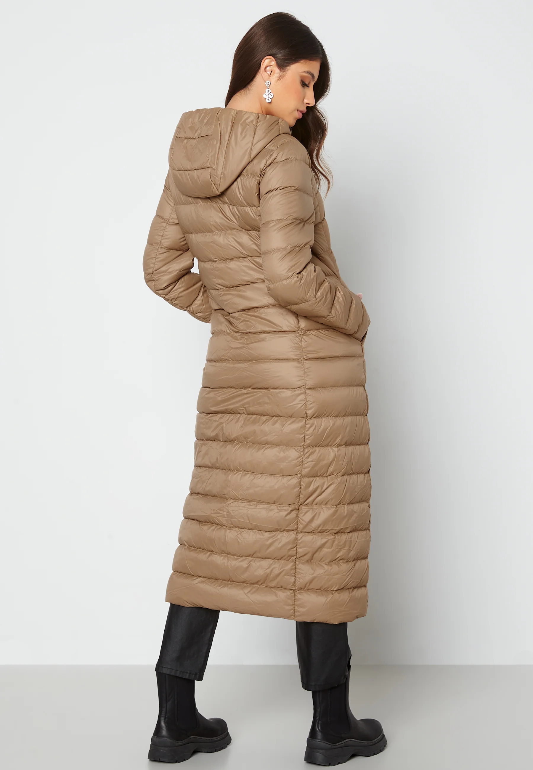 Manya New Long Light Down Jacket - Image 3