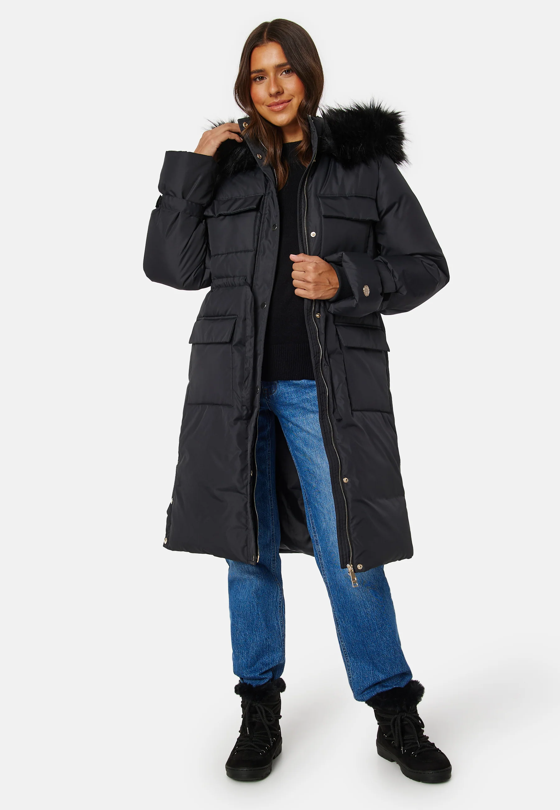 Marcella Long Down Jacket - Image 2