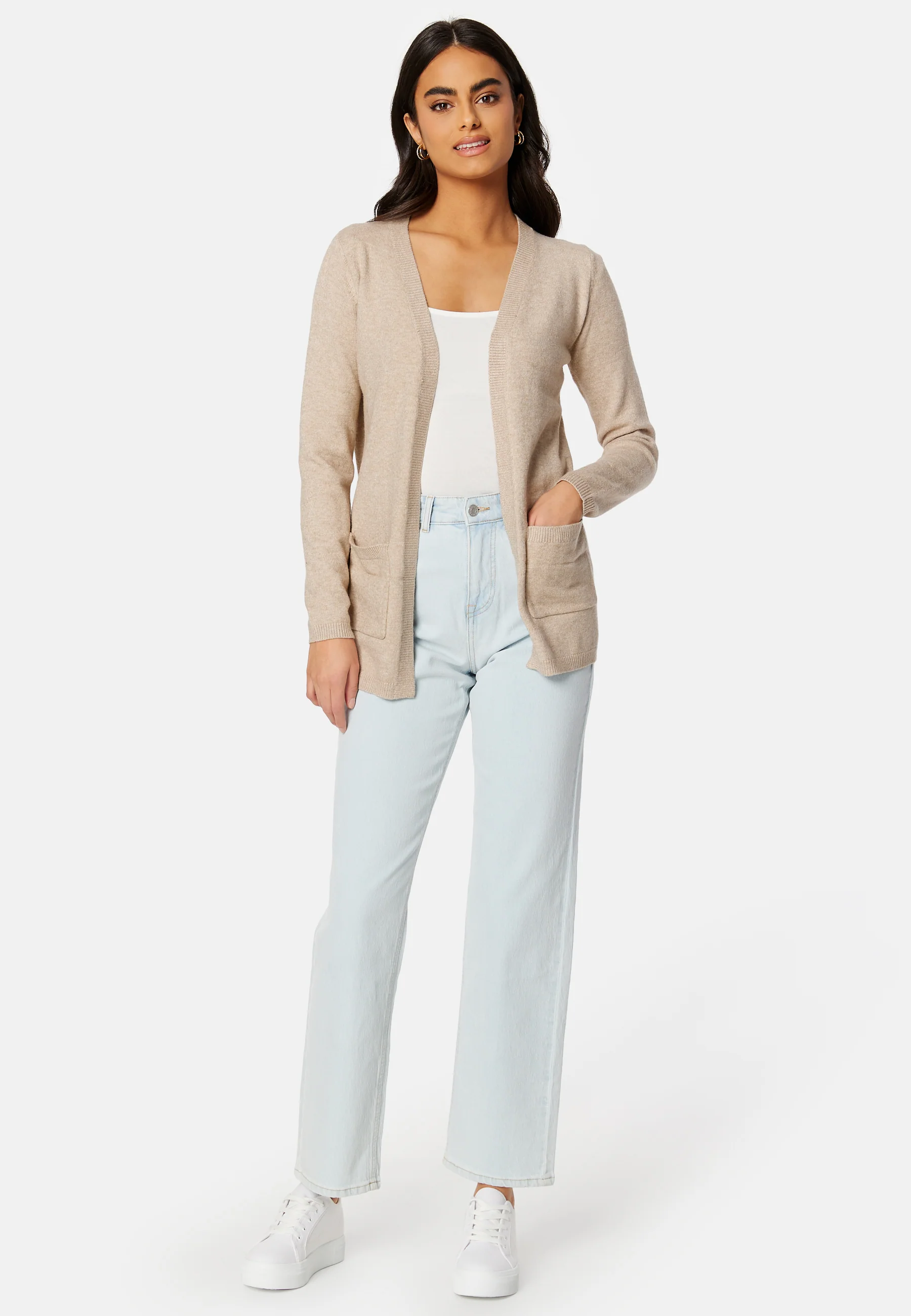 Marco L/S Open Cardigan - Image 2