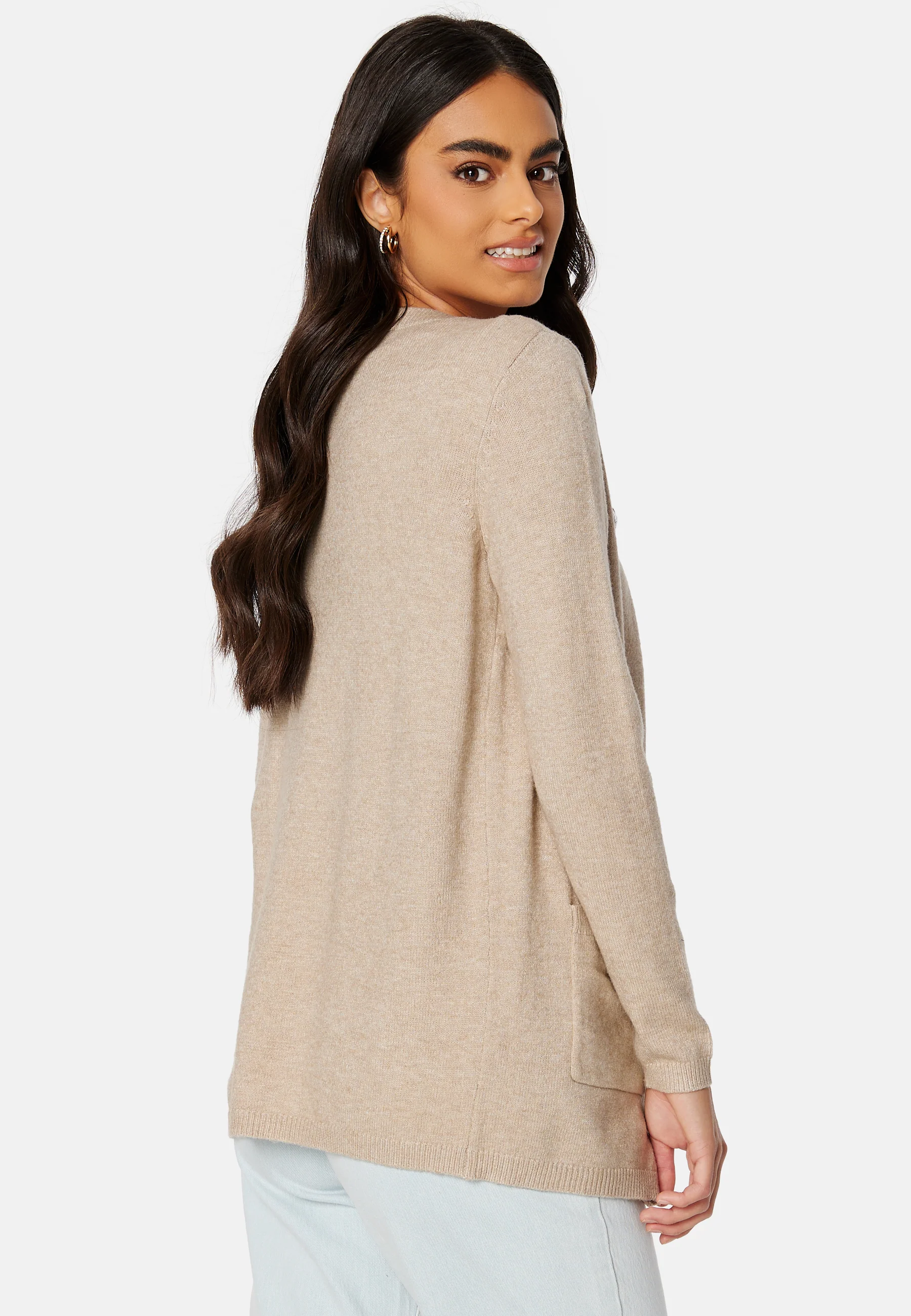 Marco L/S Open Cardigan - Image 3