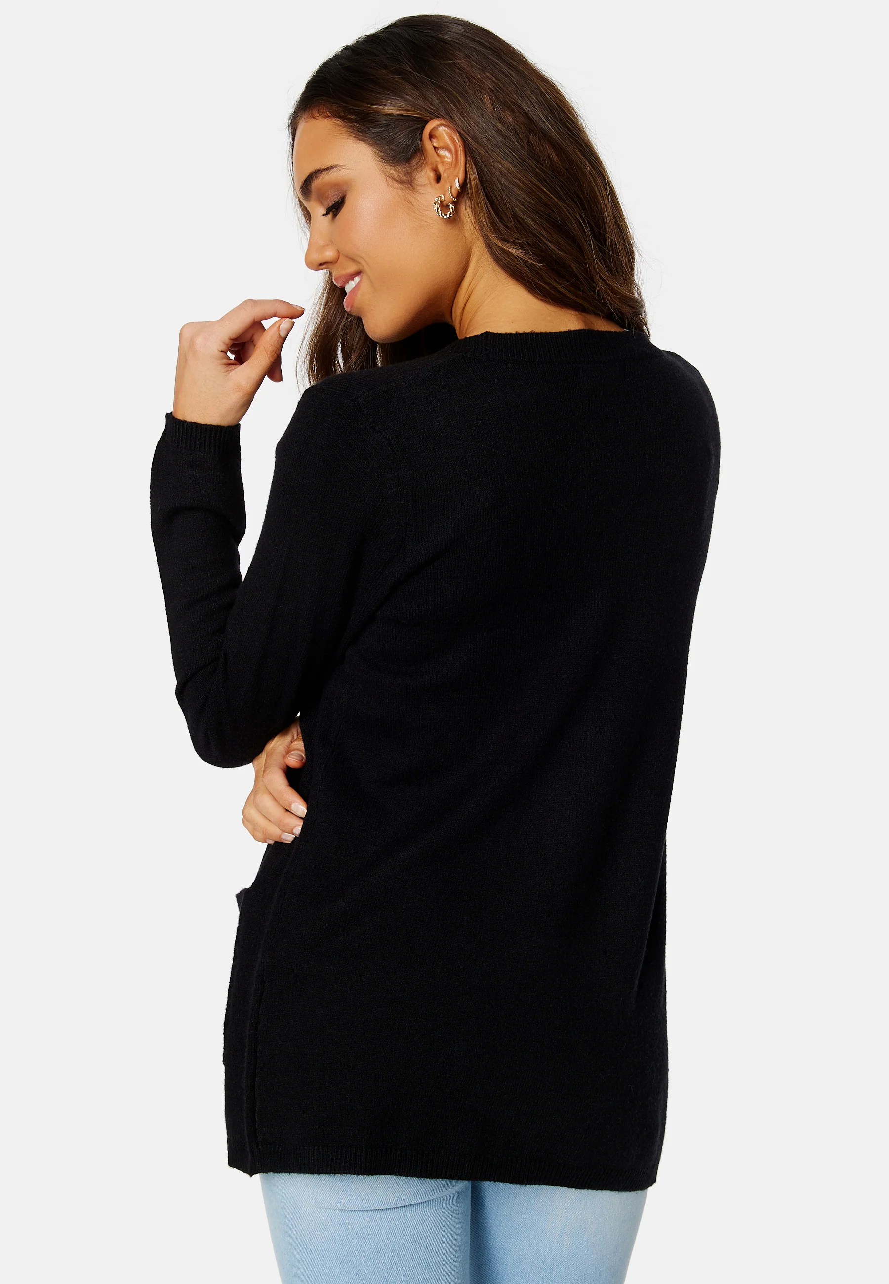 Marco L/S Open Cardigan - Image 3