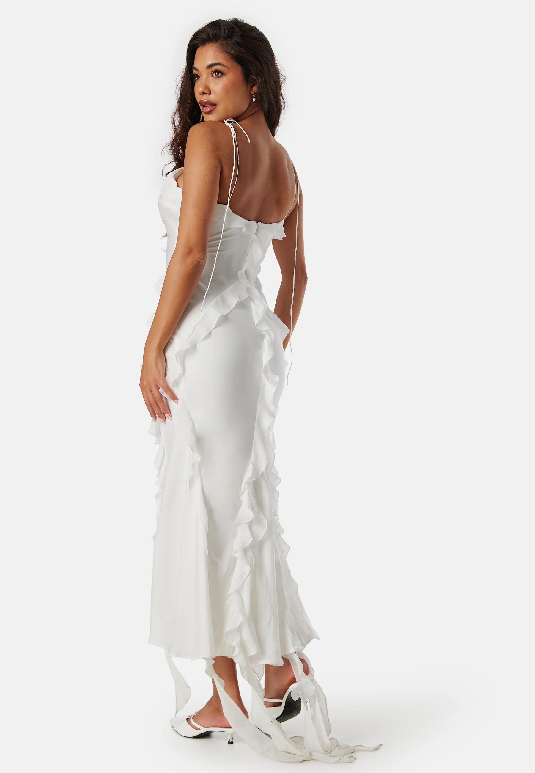 Marsella Ruffle Midi Dress - Image 2