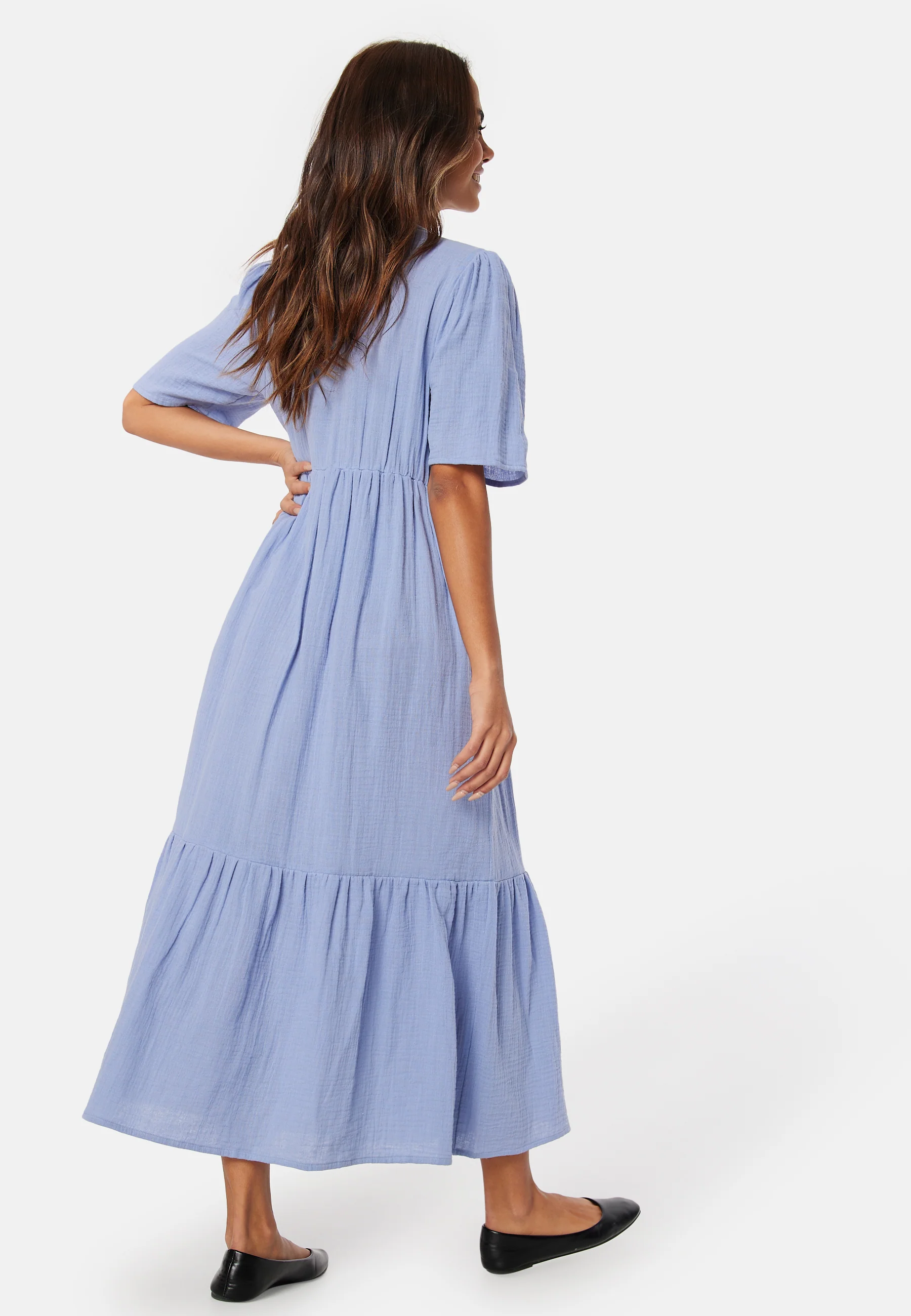 Maxi Cotton Gauze Dress - Image 2