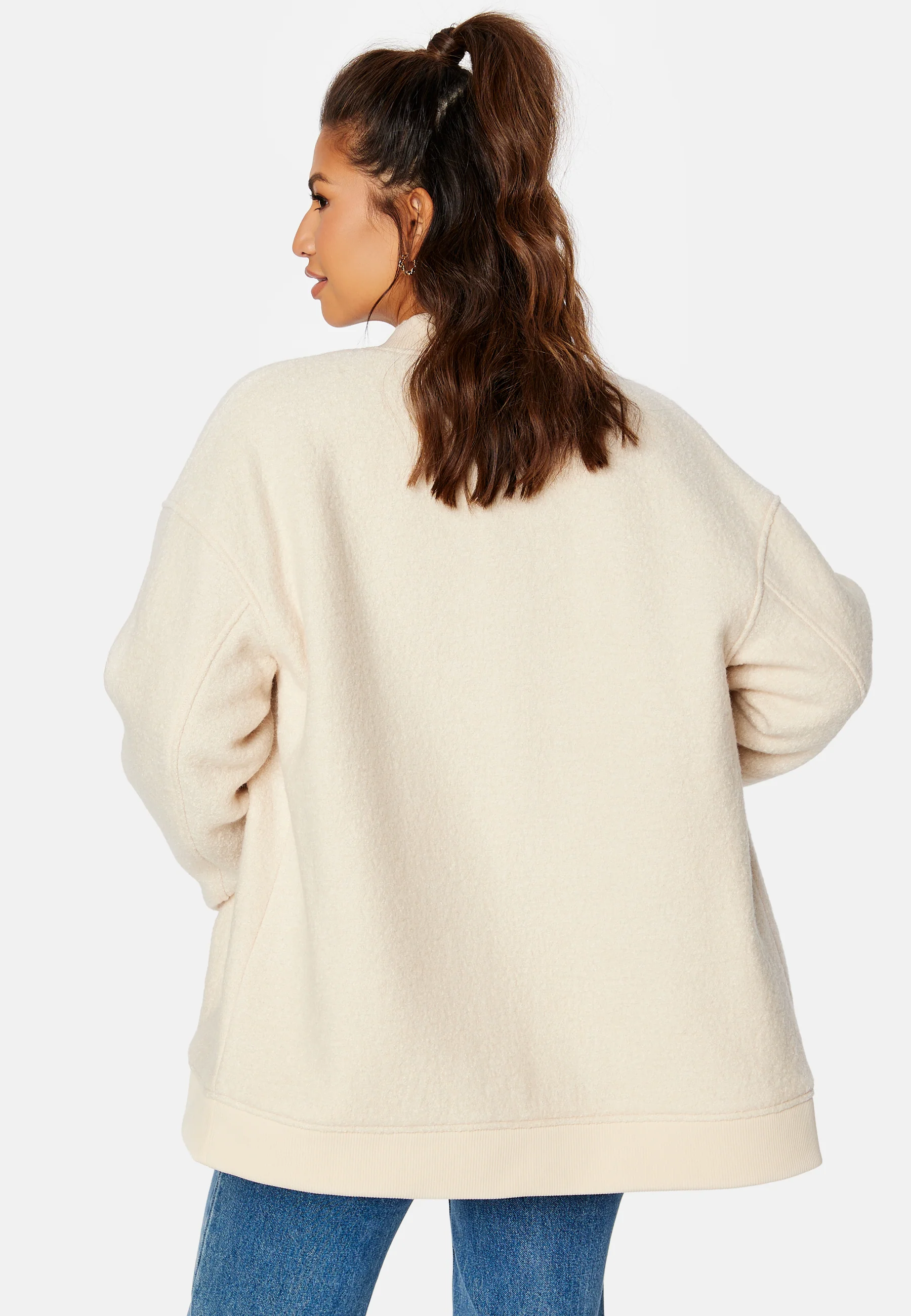 Maxine Wool Bomber Jacket - Image 4