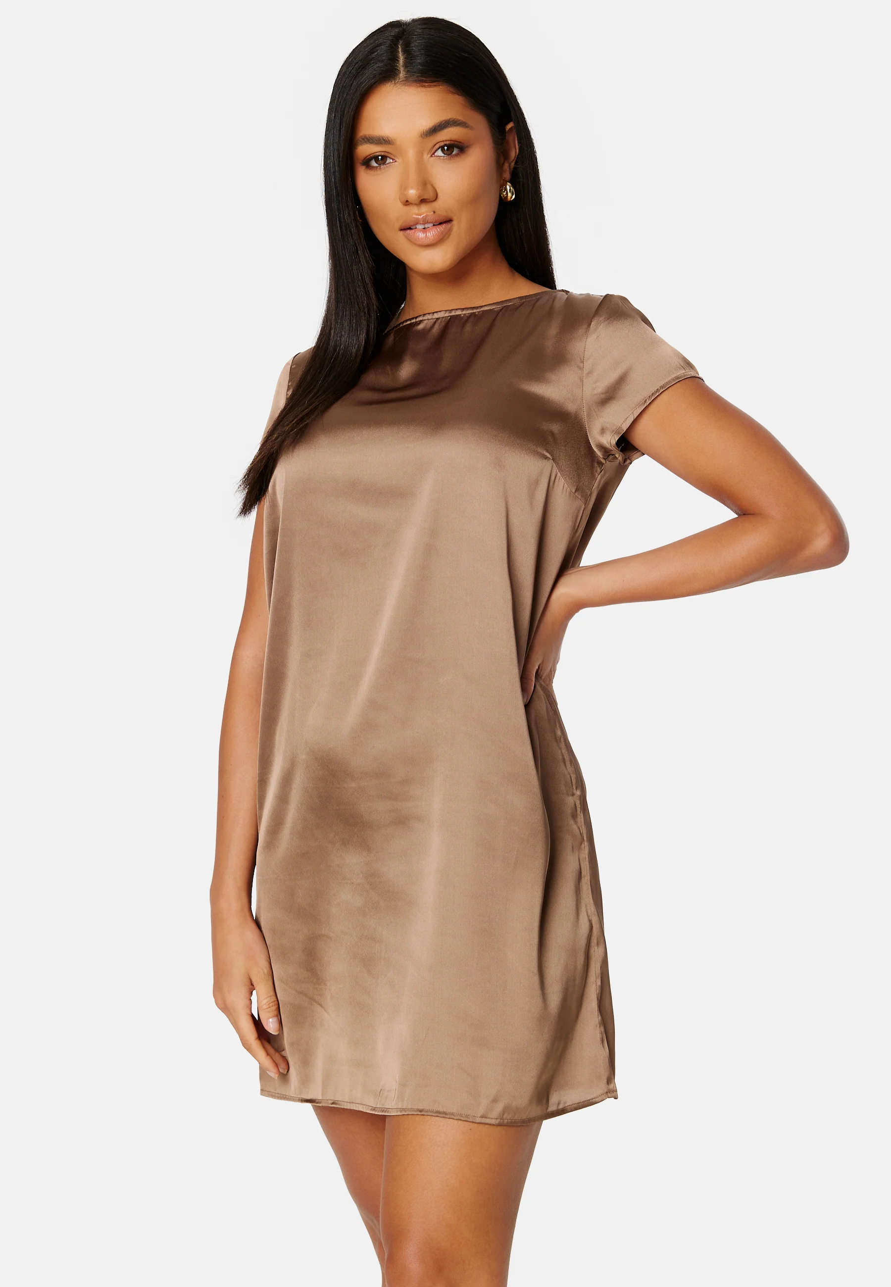 May satin dress