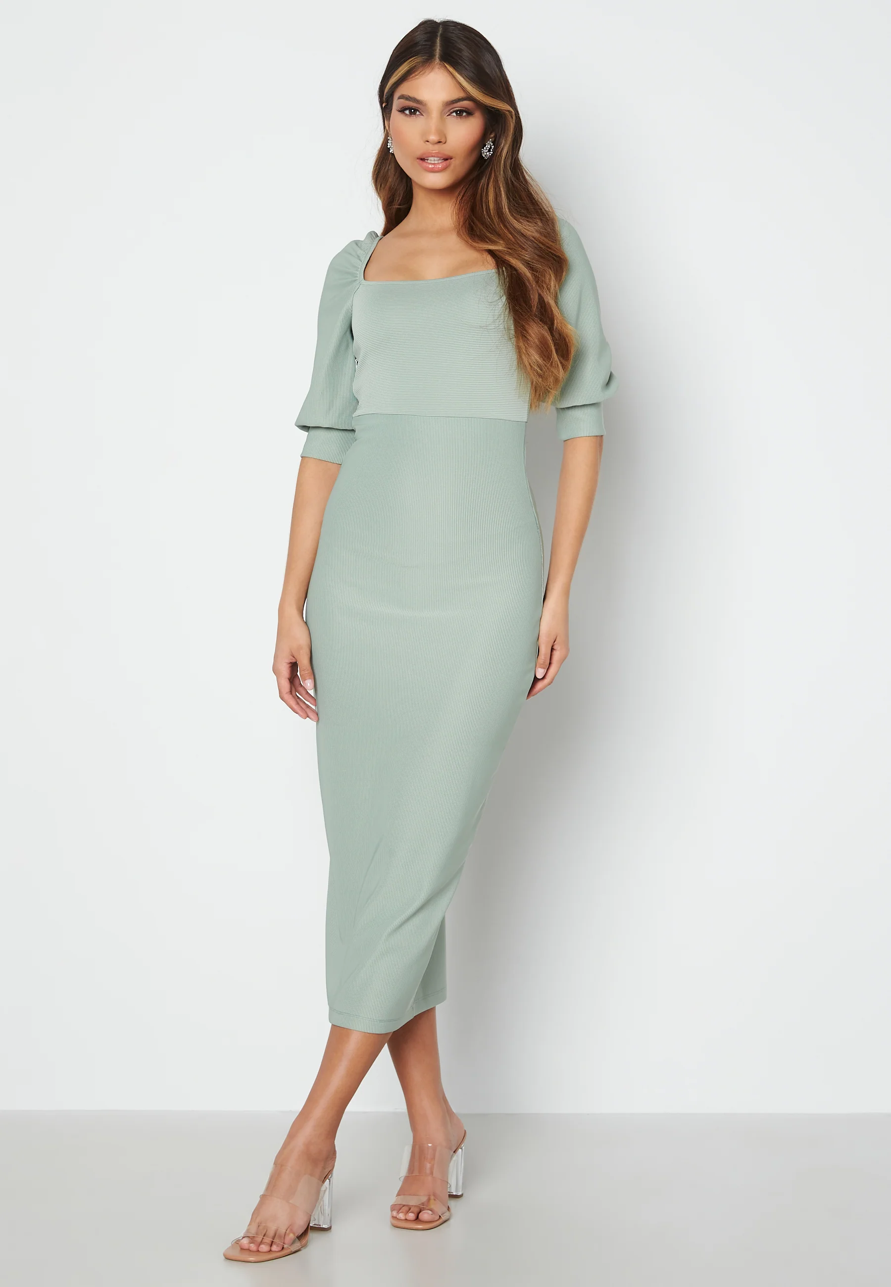 Maybelle puff sleeve dress