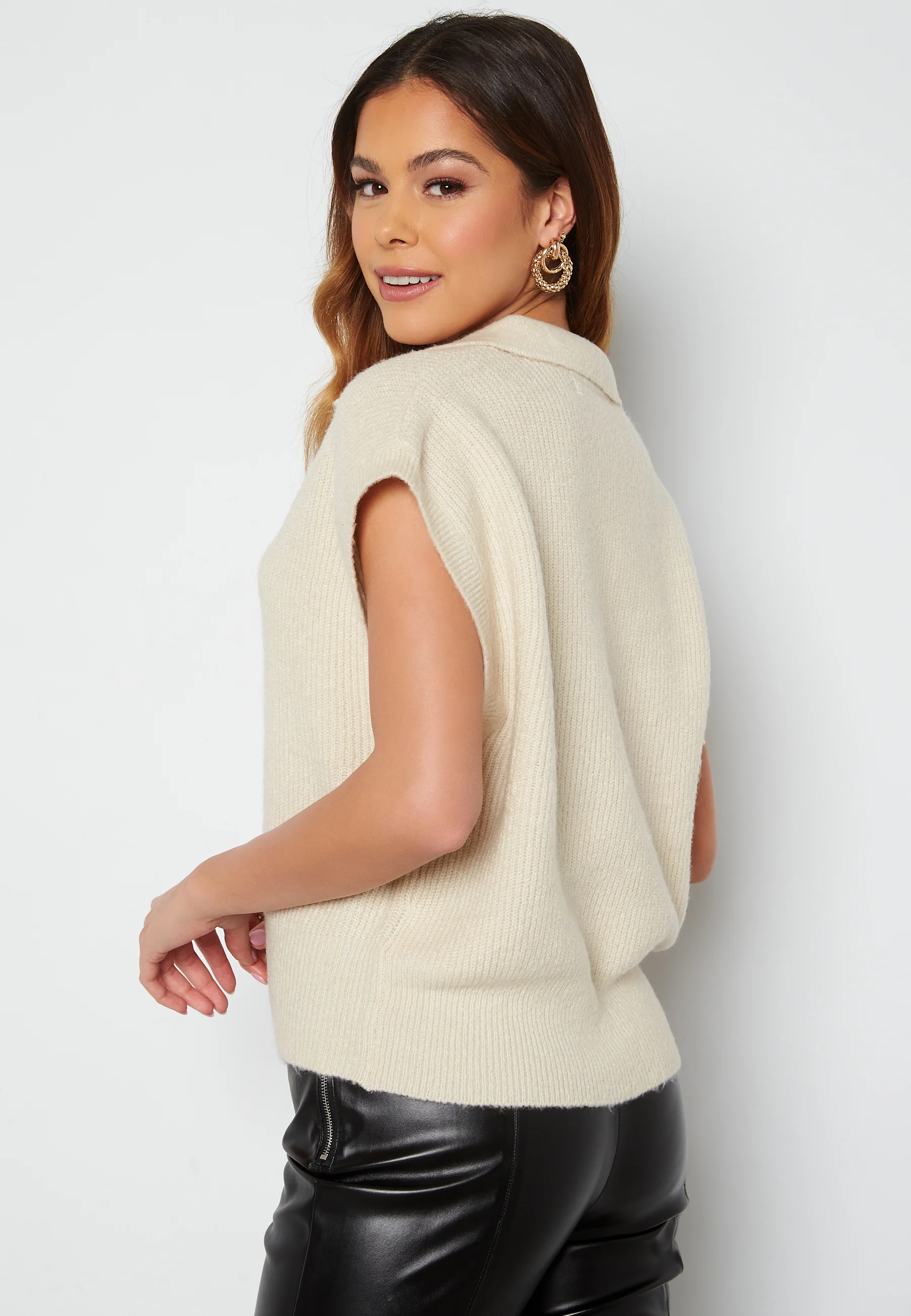 Mayse Polo Knit Pullover - Image 3