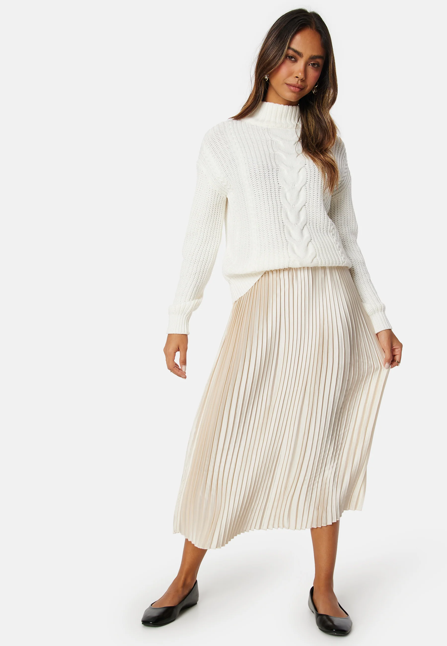 Megga Christas High Waist Pleat Skirt - Image 2