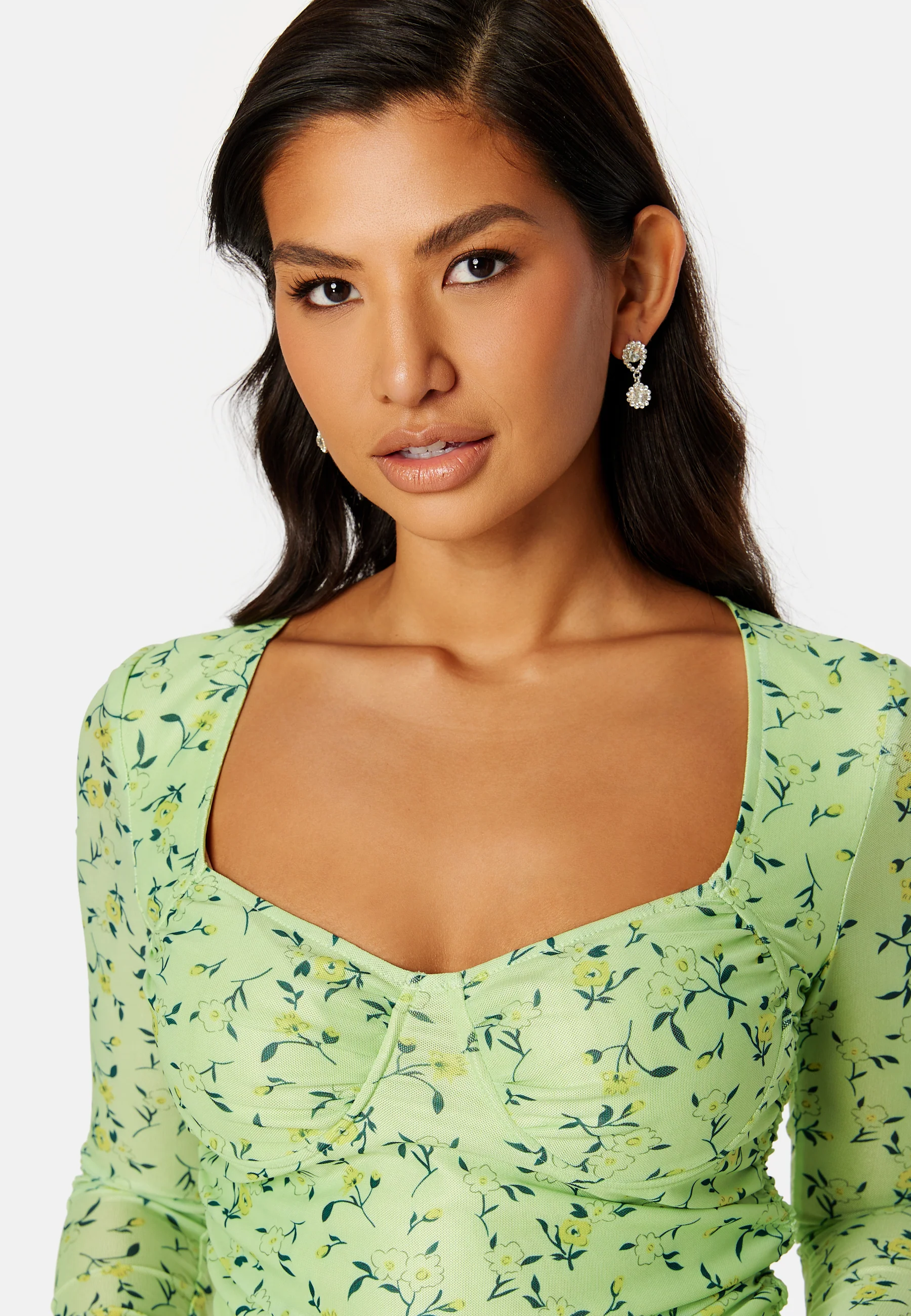 Melandra mesh bustier top - Image 4
