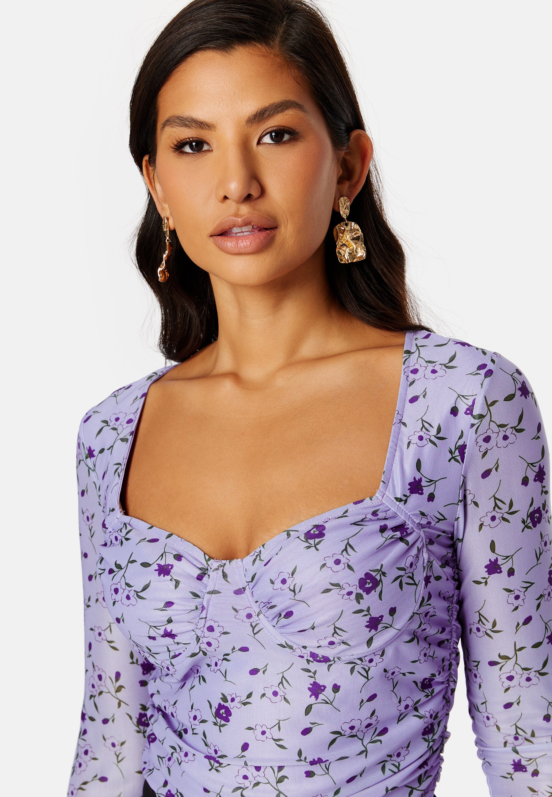 Melandra mesh bustier top - Image 4