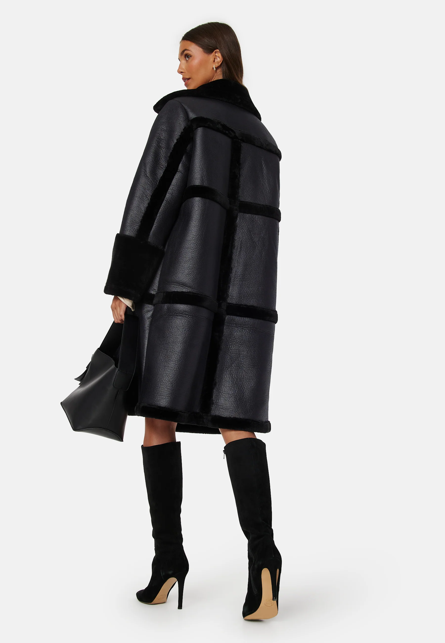 Melda L/S Faux Sherling Coat - Image 4