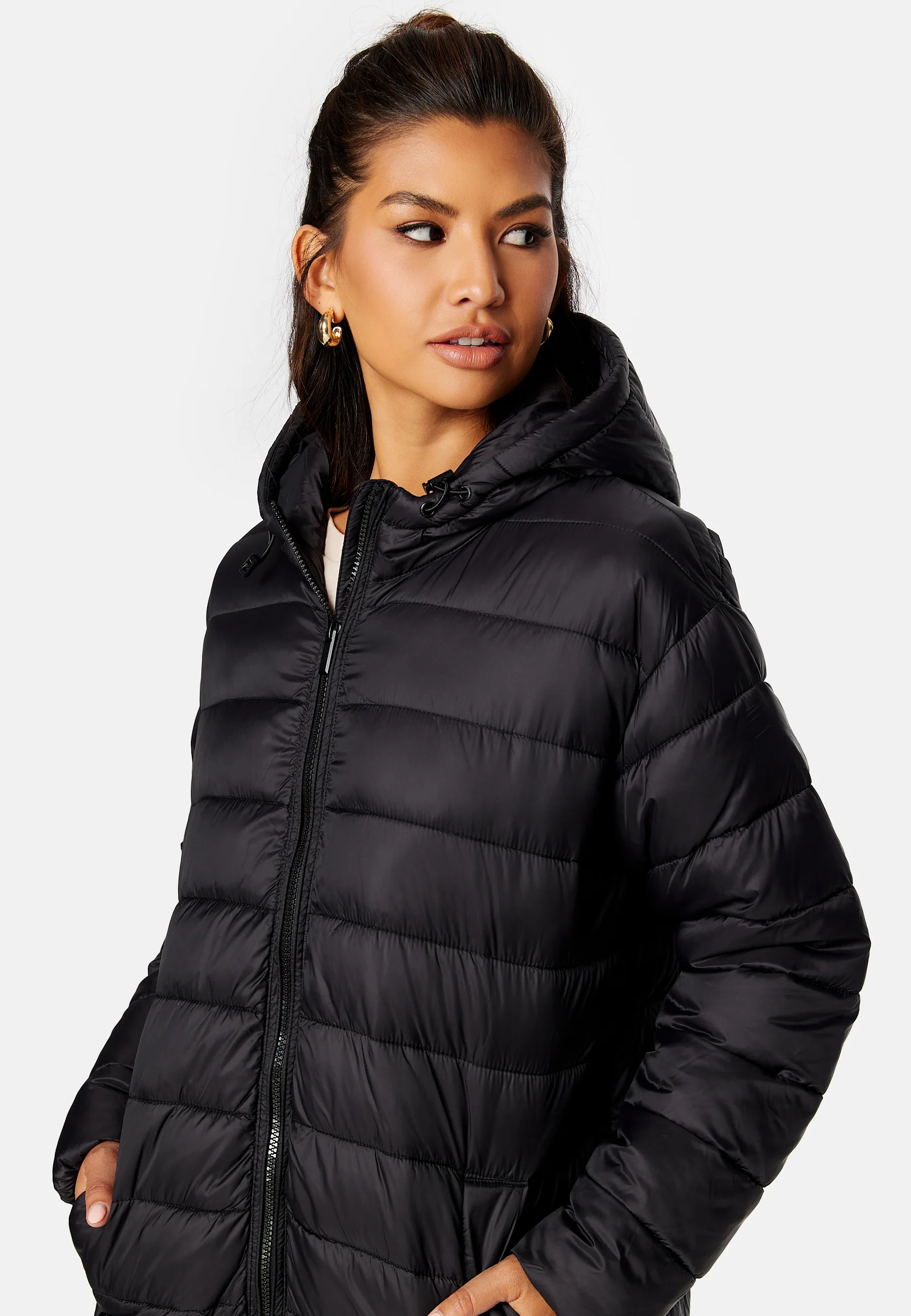 Melody Quilted Oversized Coat - Image 4