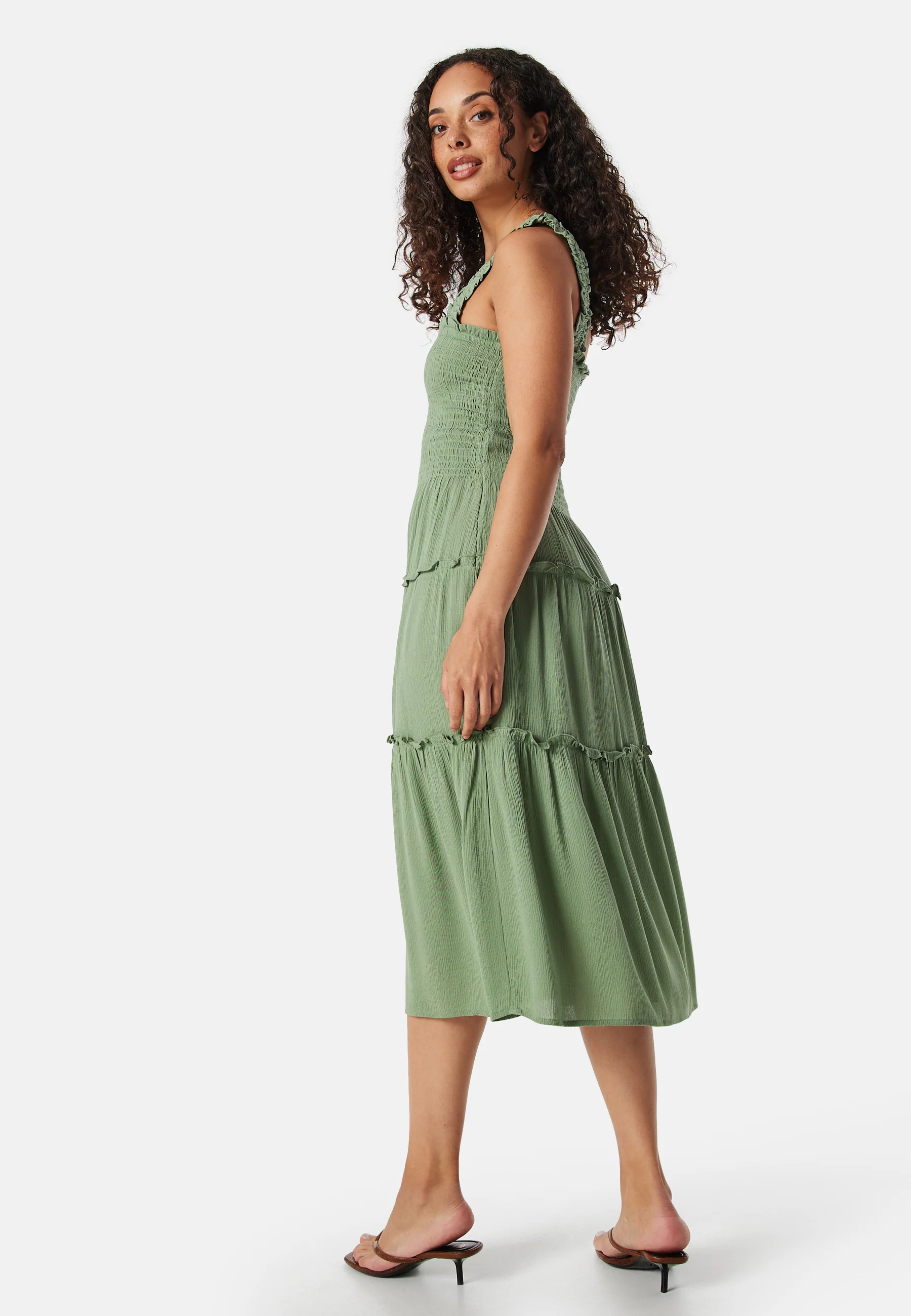 Menny SL Smock Calf Dress - Image 5