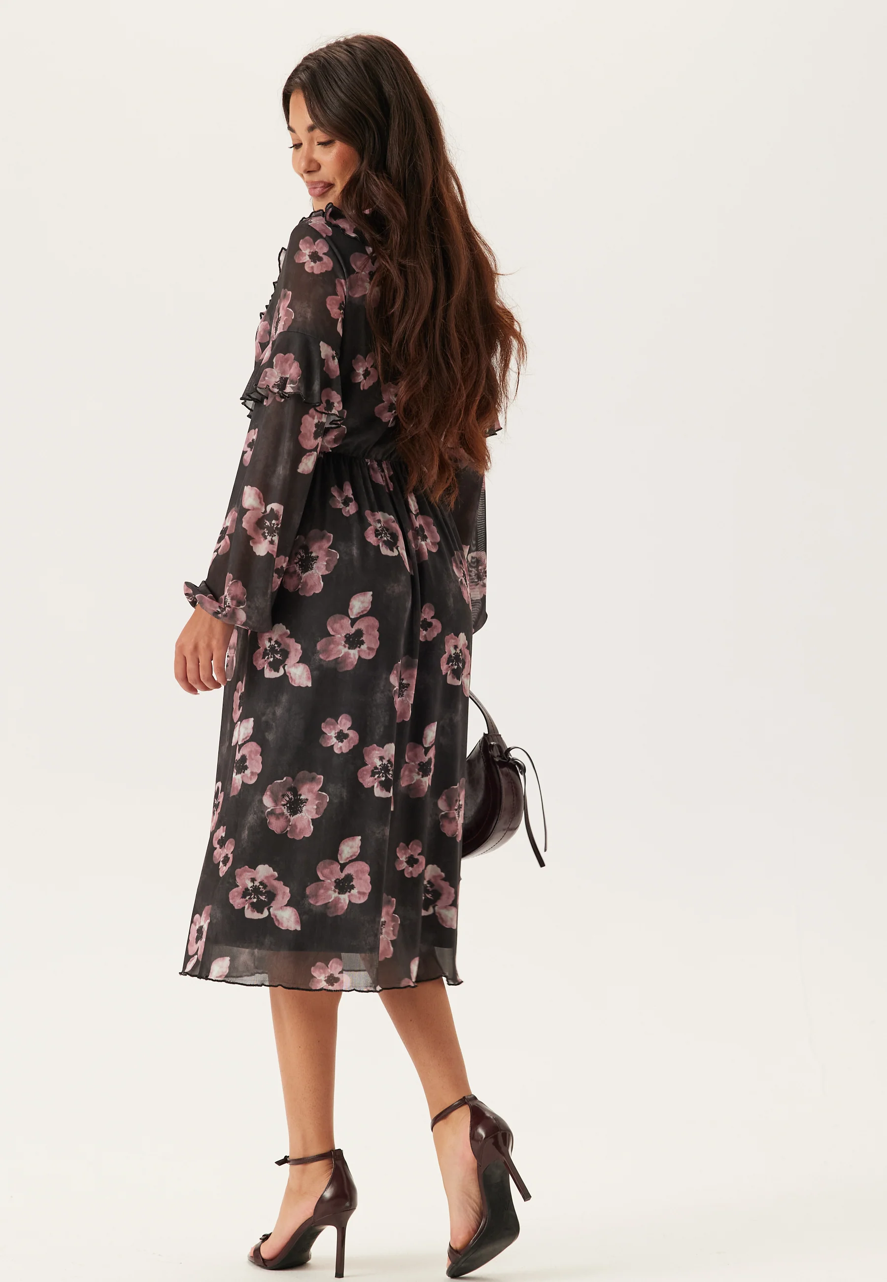 Mesh Frill Dress - Image 2