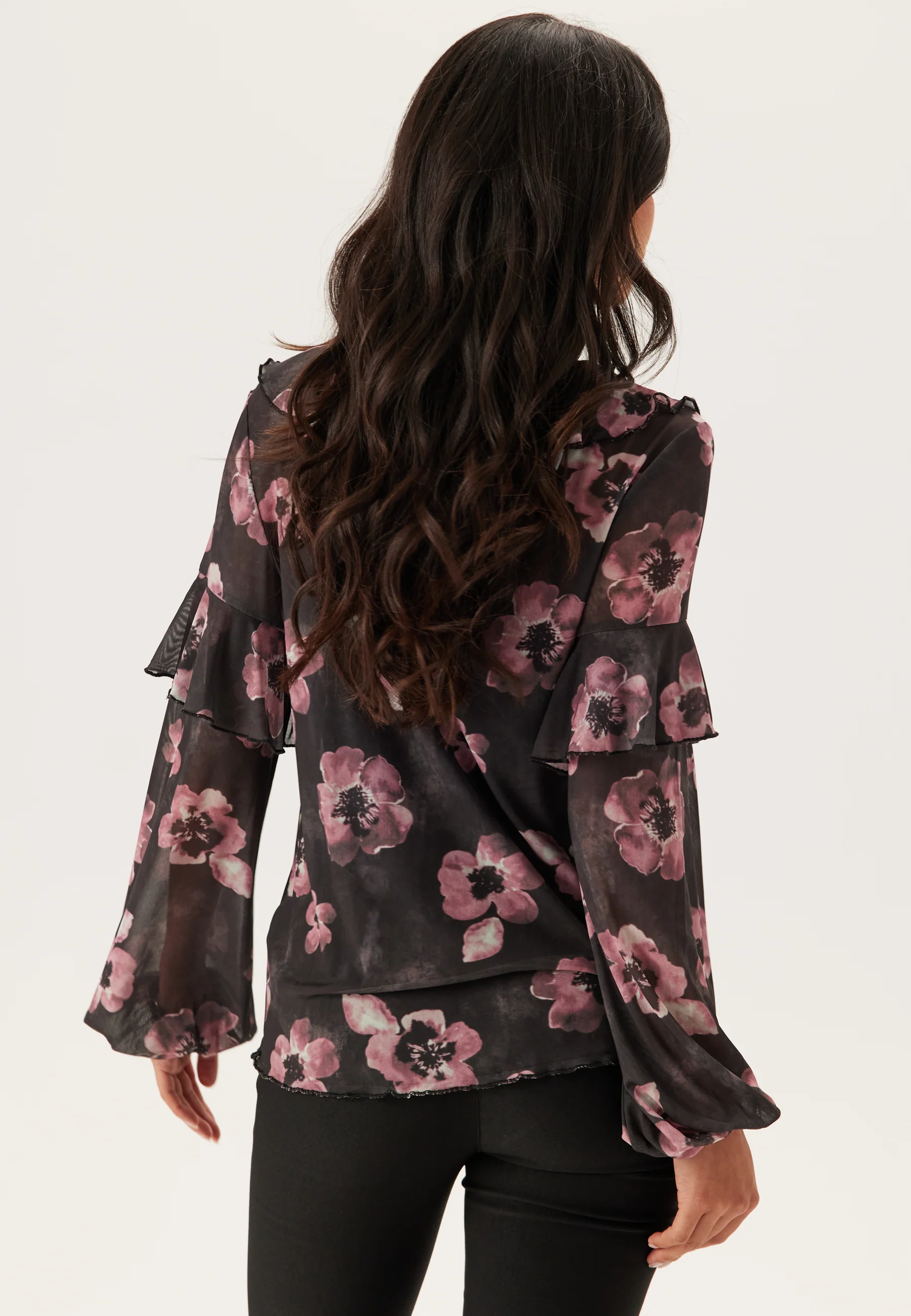 Mesh Frill Top - Image 2