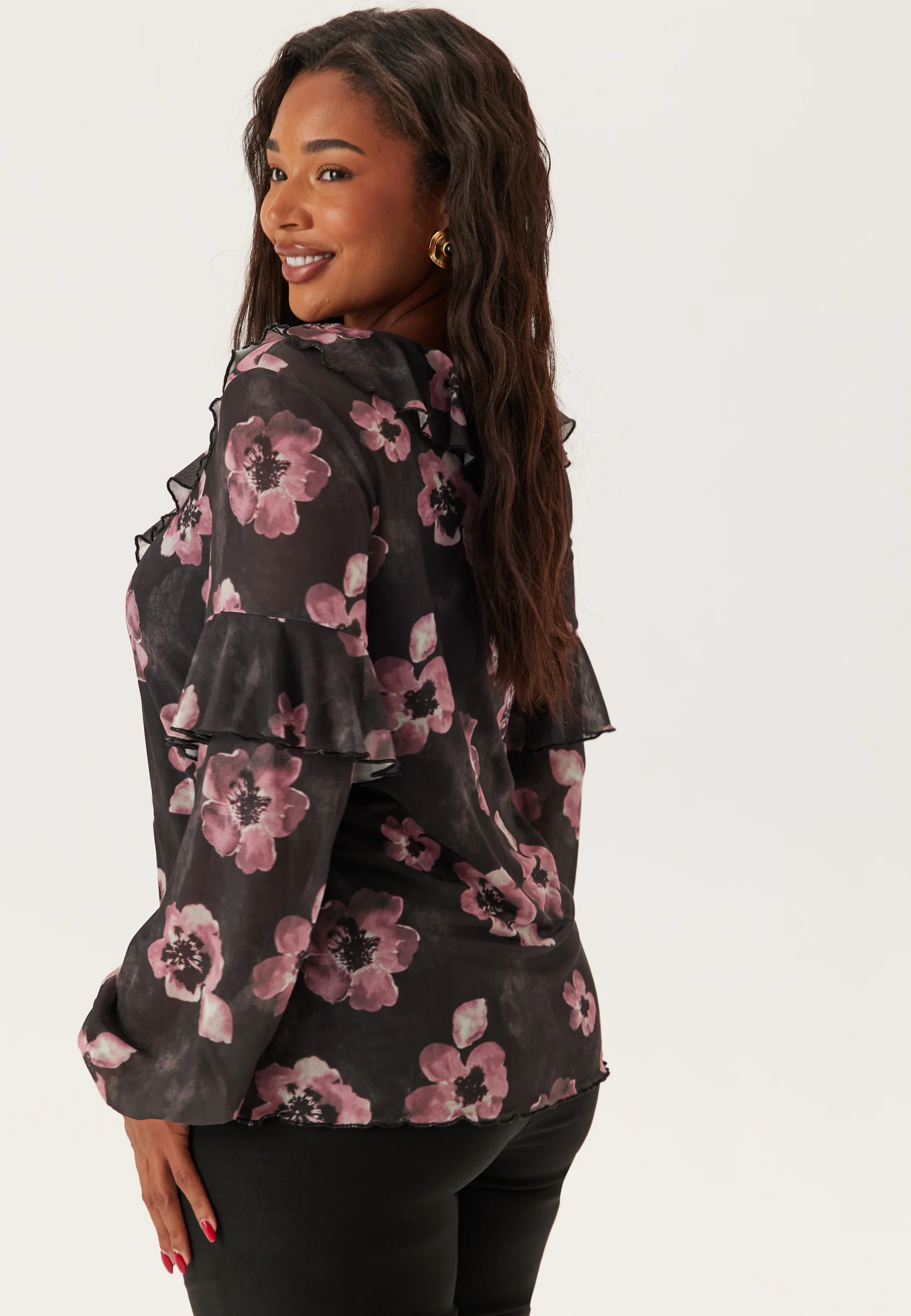 Mesh Frill Top - Image 7