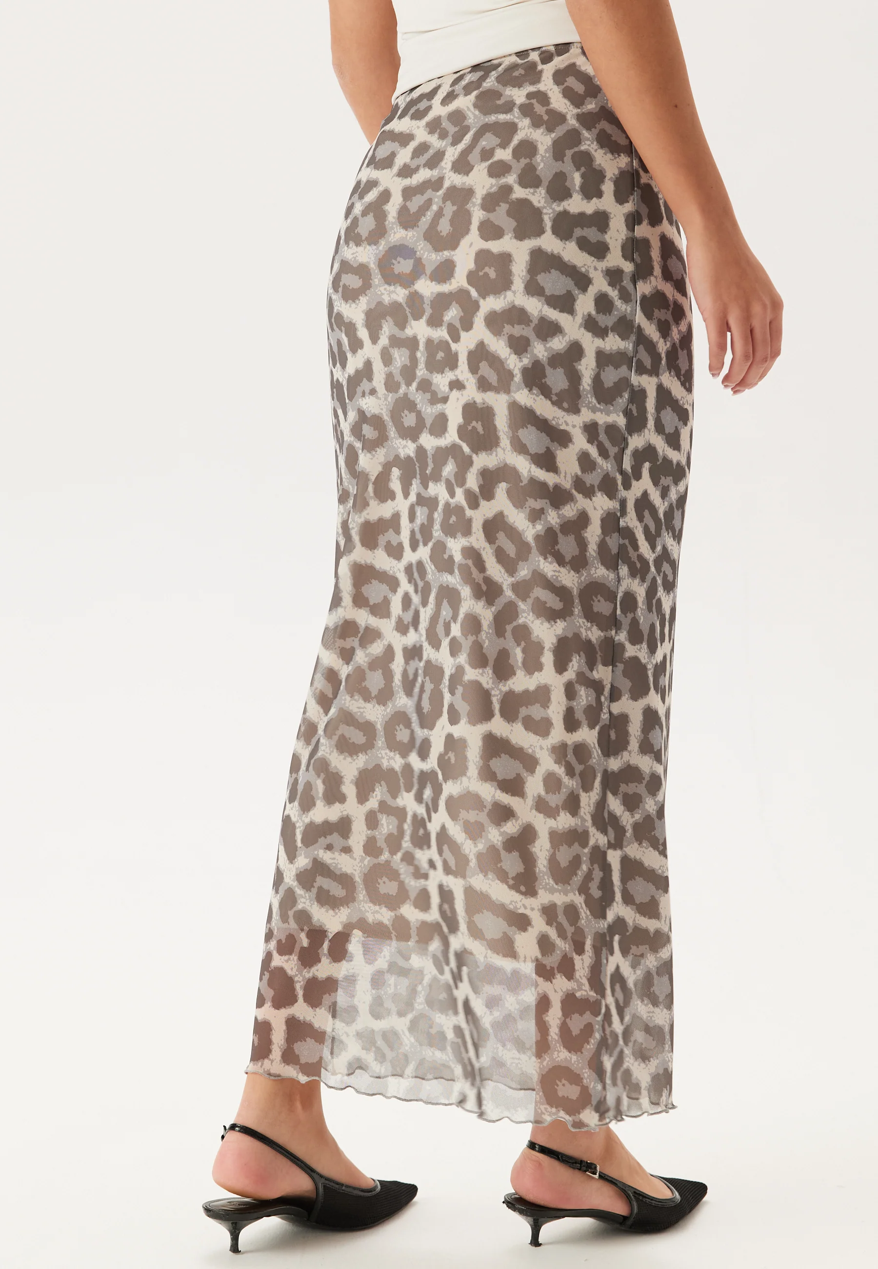 Mesh Maxi Skirt - Image 3