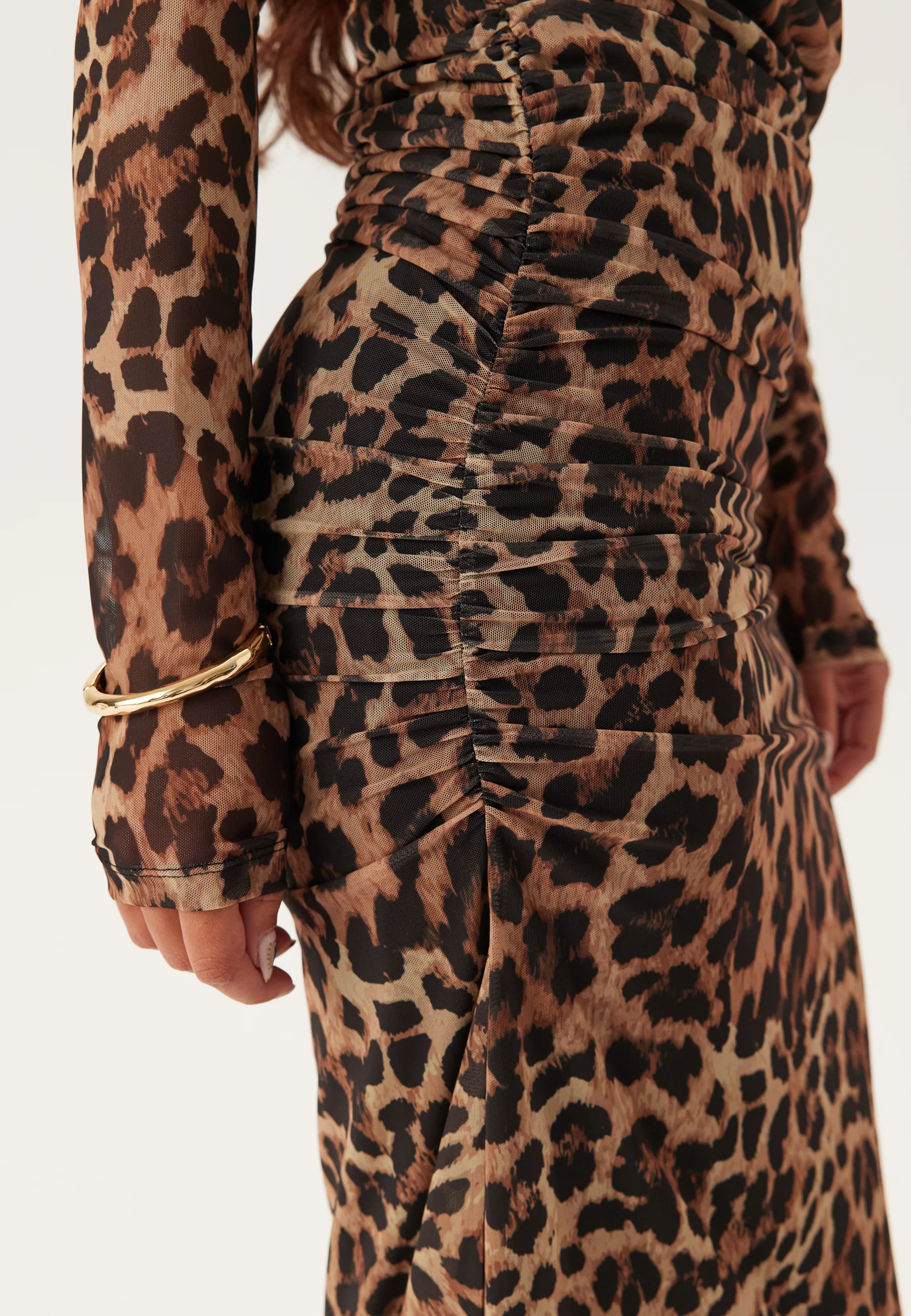 Mesh Midi Dress - Image 4