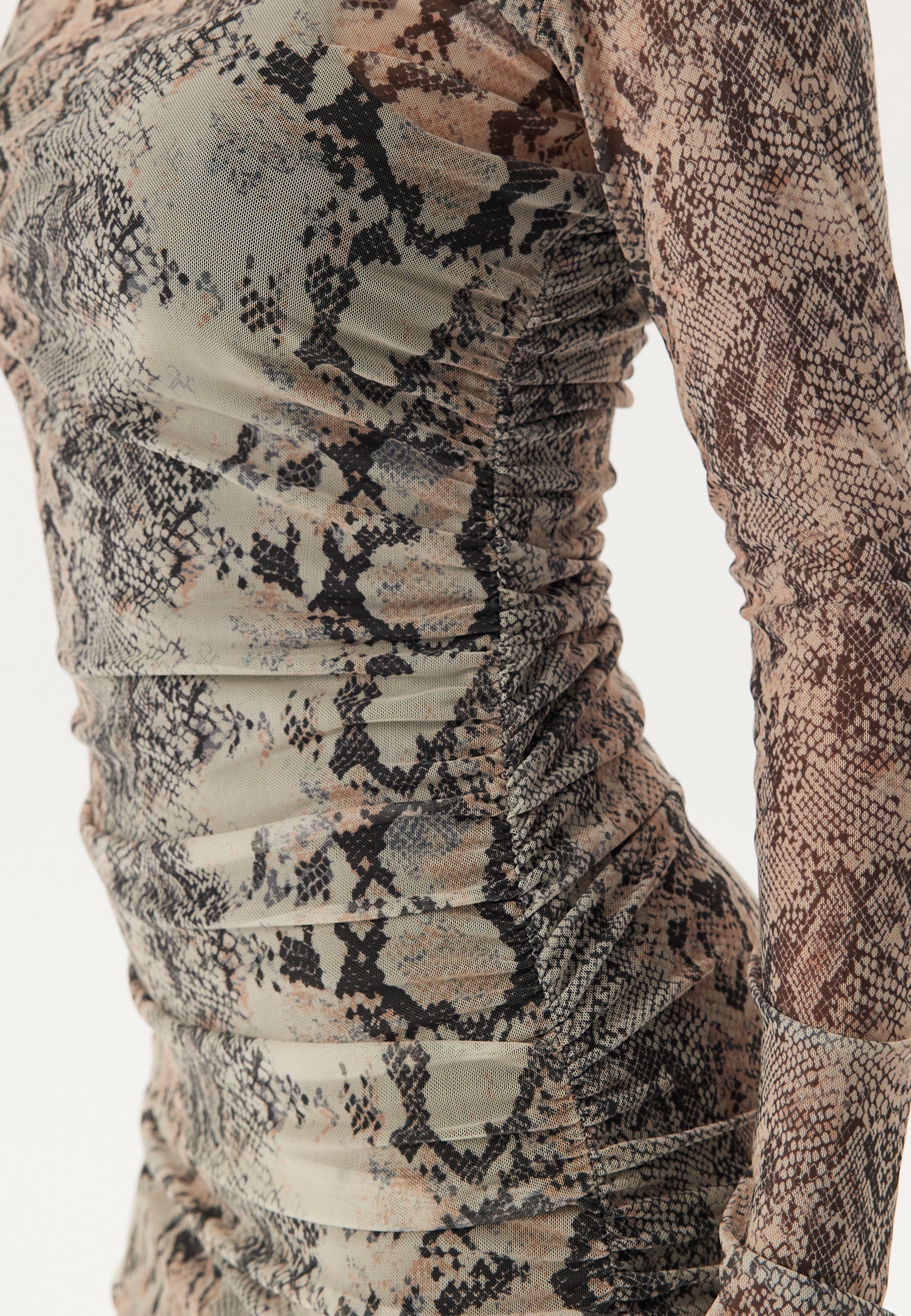 Mesh Midi Dress - Image 4