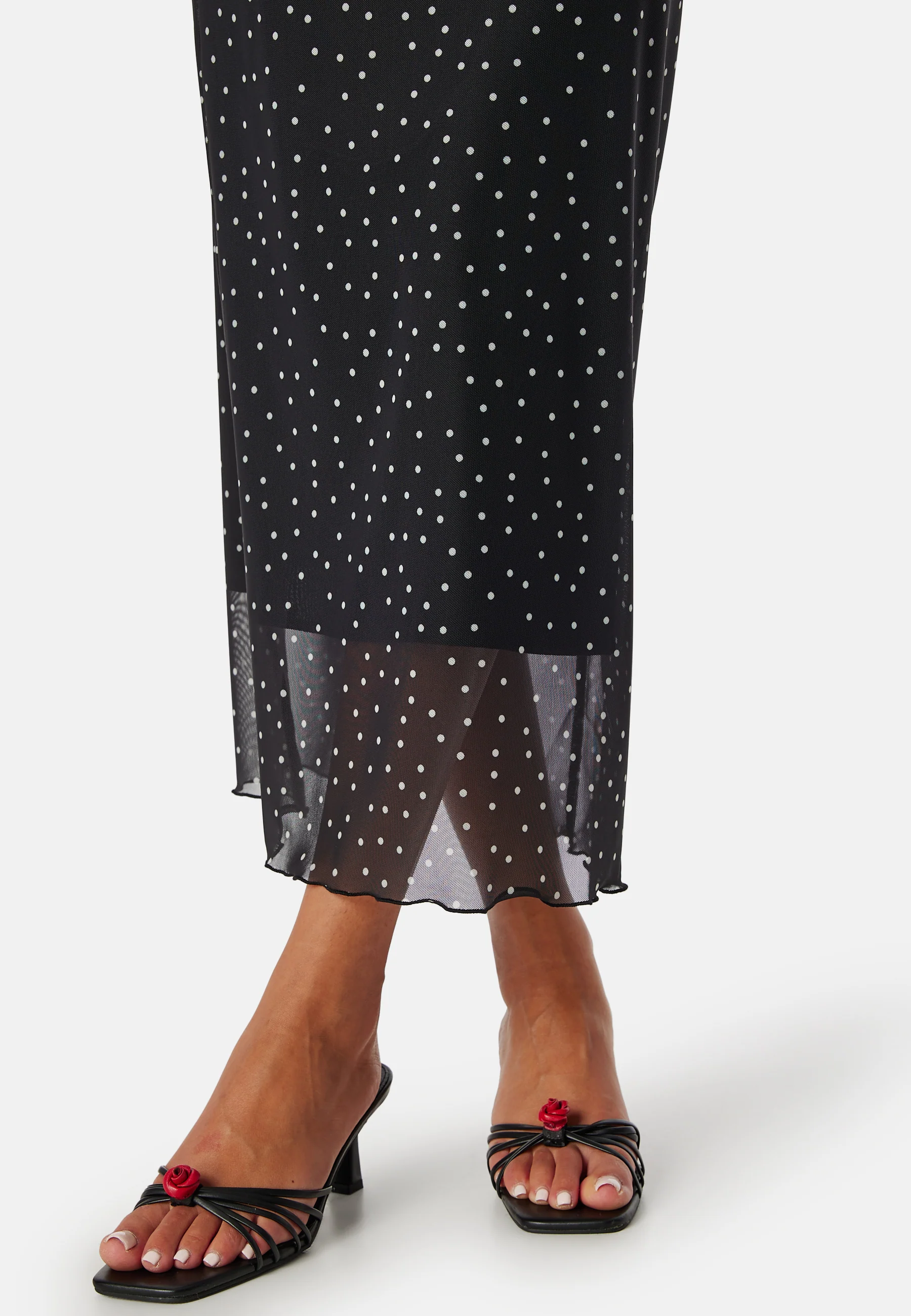 Mesh Midi Skirt - Image 4
