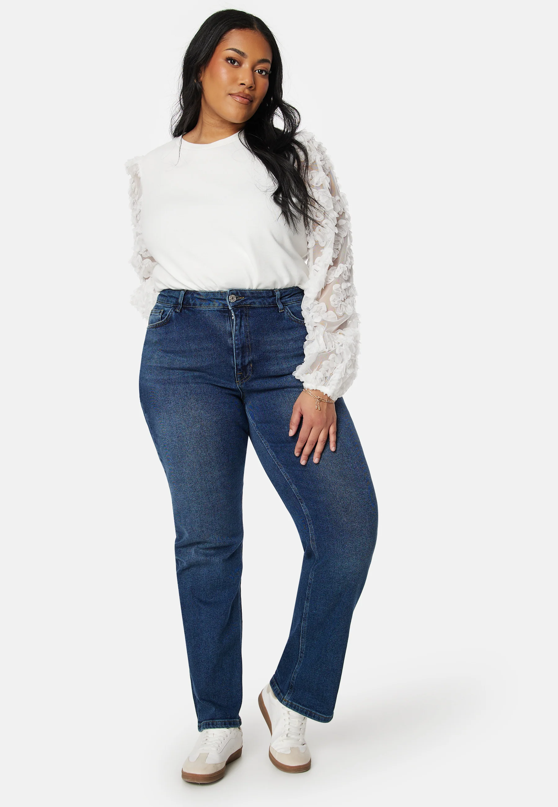 Mesh Sleeve Top - Image 8