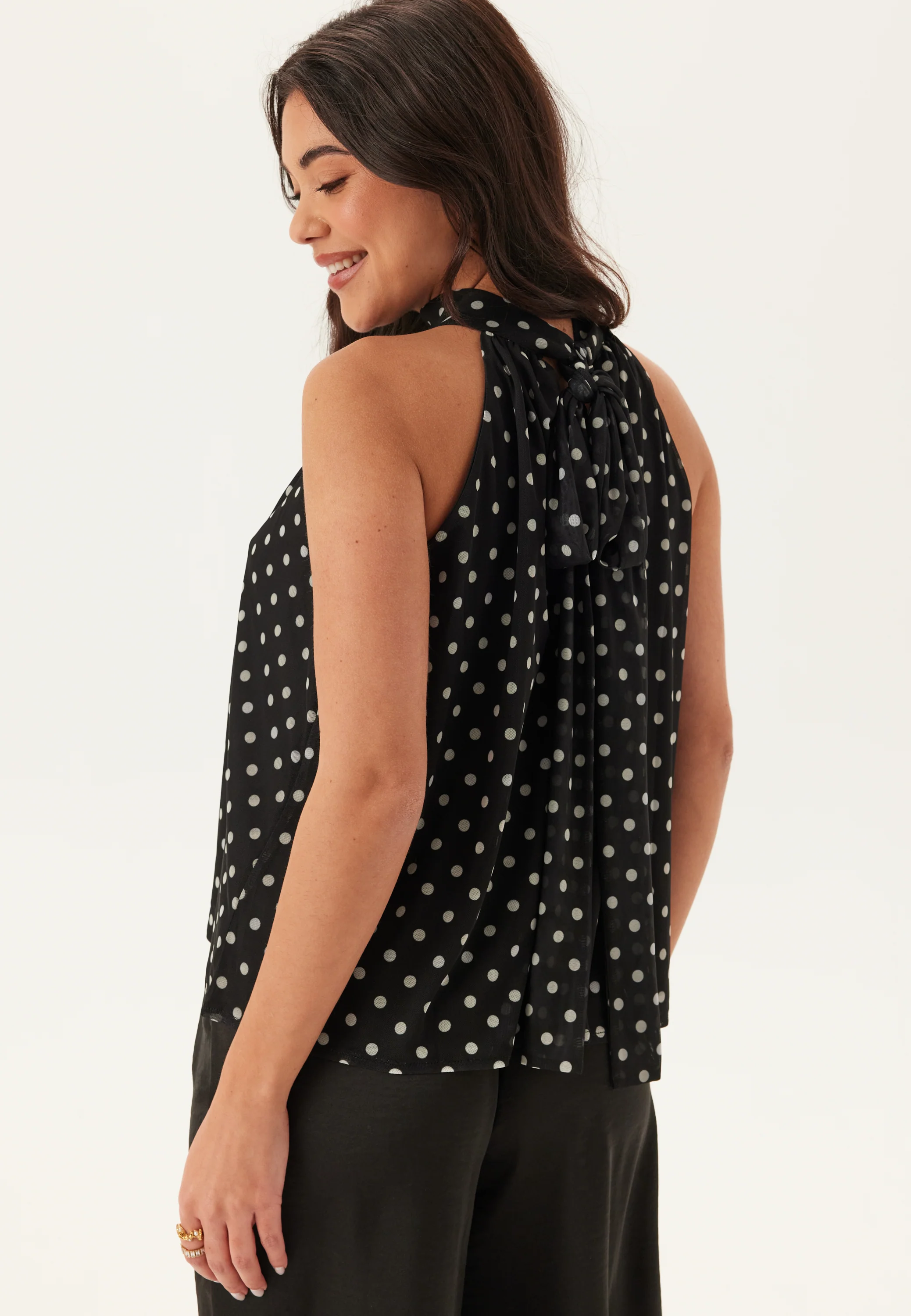 Mesh Tie Top - Image 6