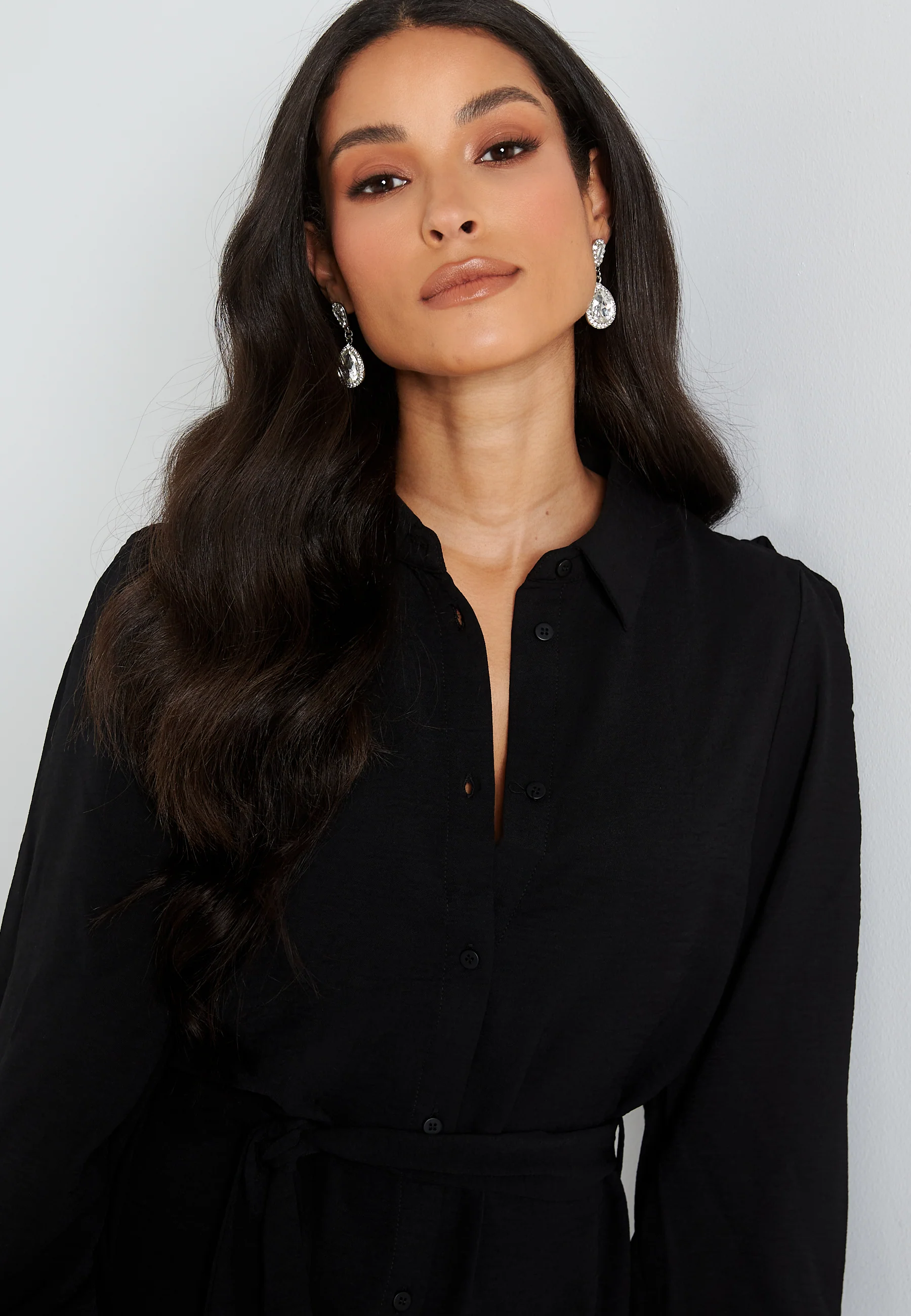 Mette L/S Shirt Dress - Image 4
