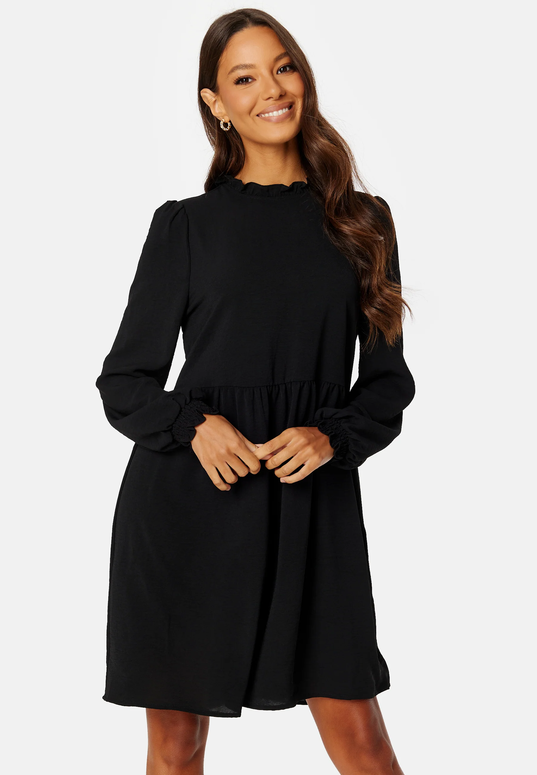 Mette LS Highneck Dress - Image 4