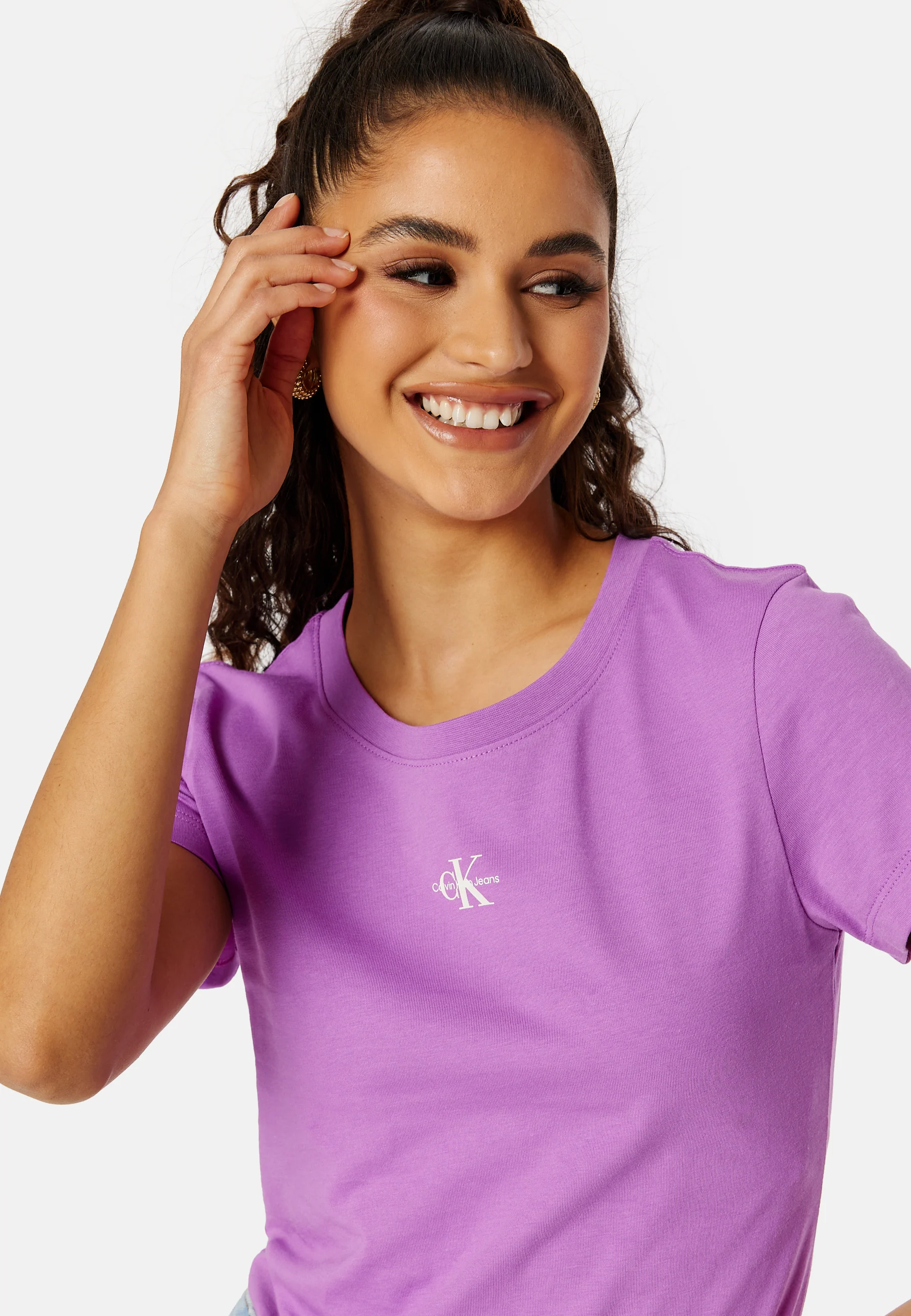 Micro Monologo Slim Fit Tee - Image 4