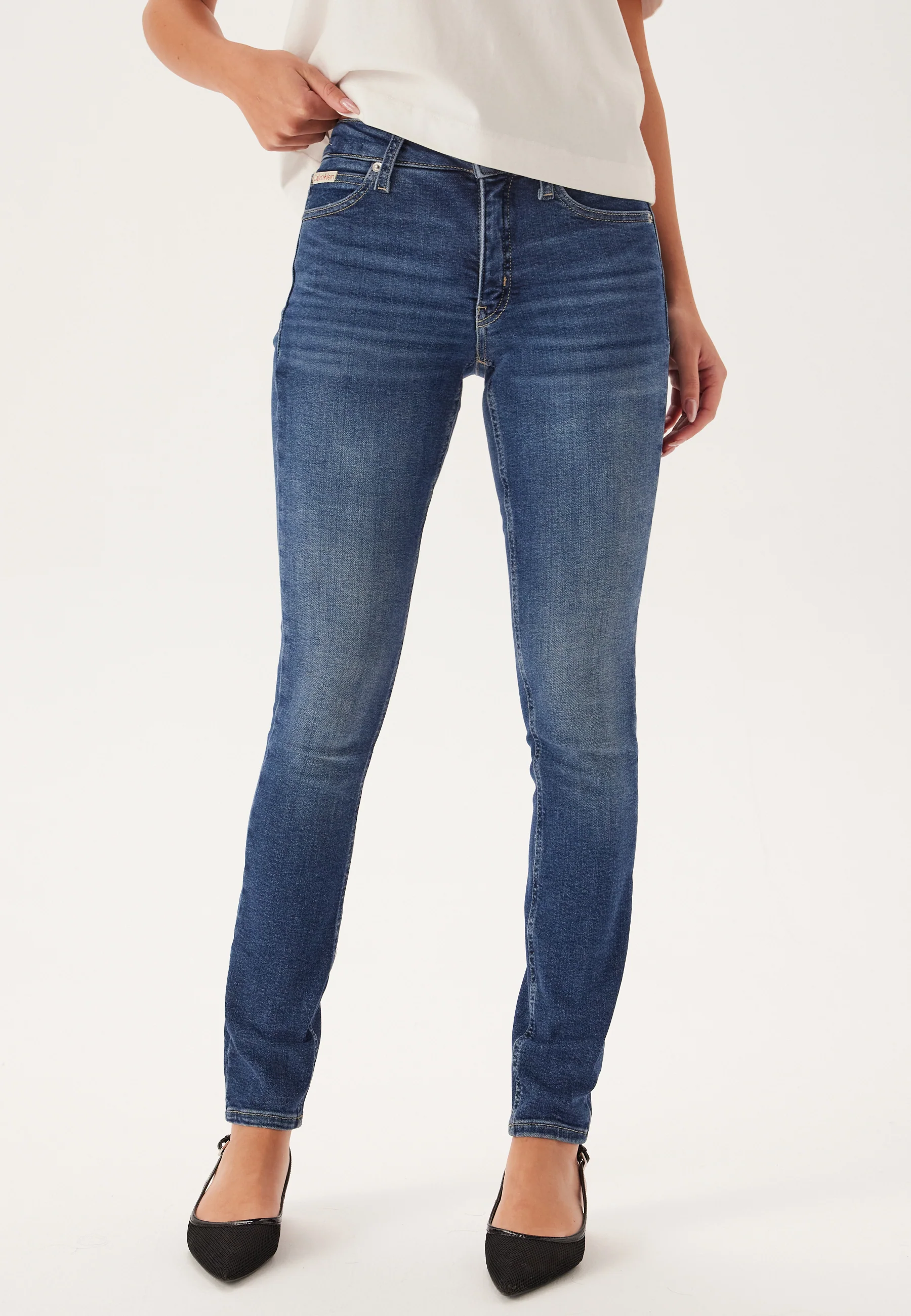 Mid Rise Skinny