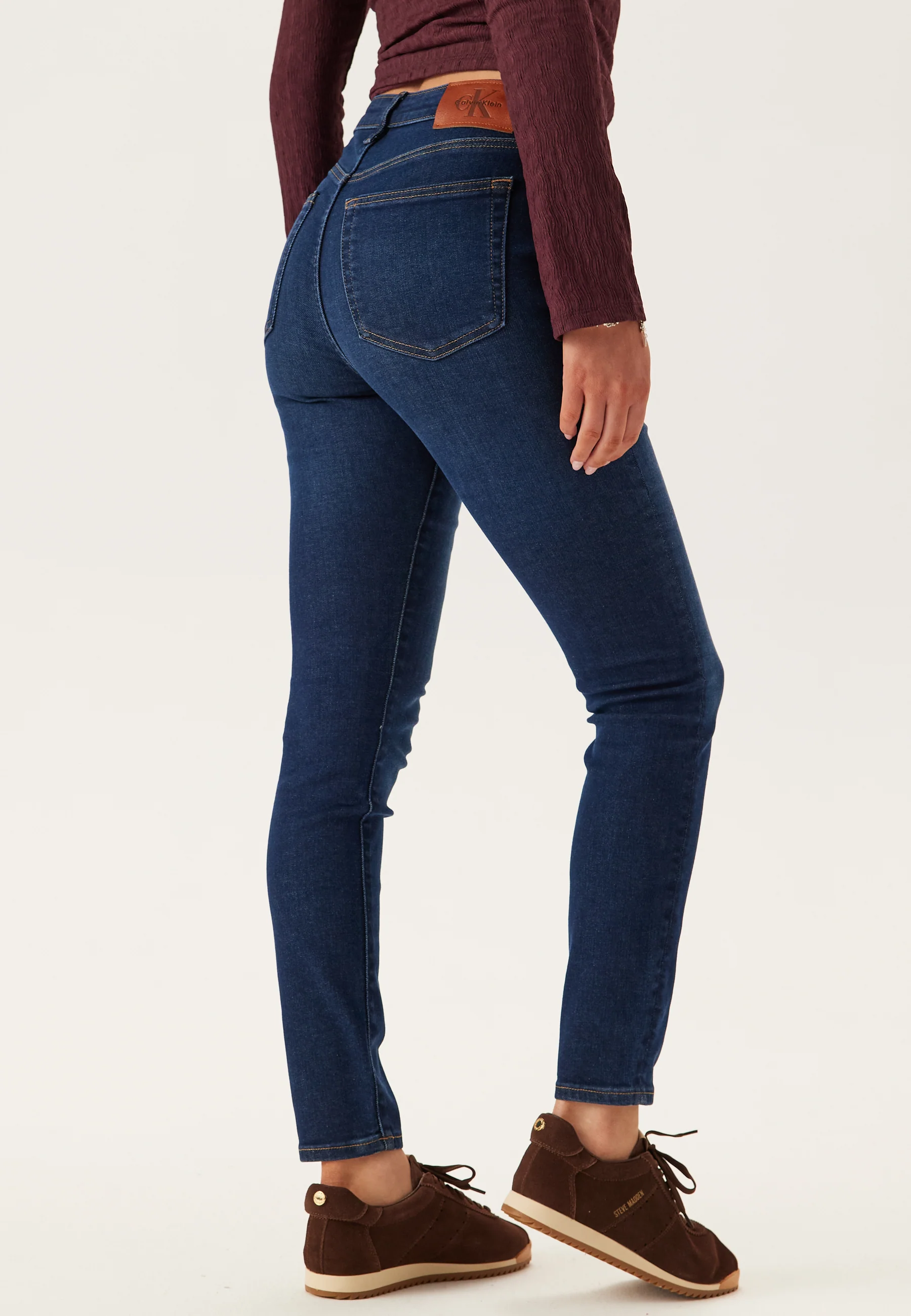 Mid Rise Skinny Blue Orbit - Image 2