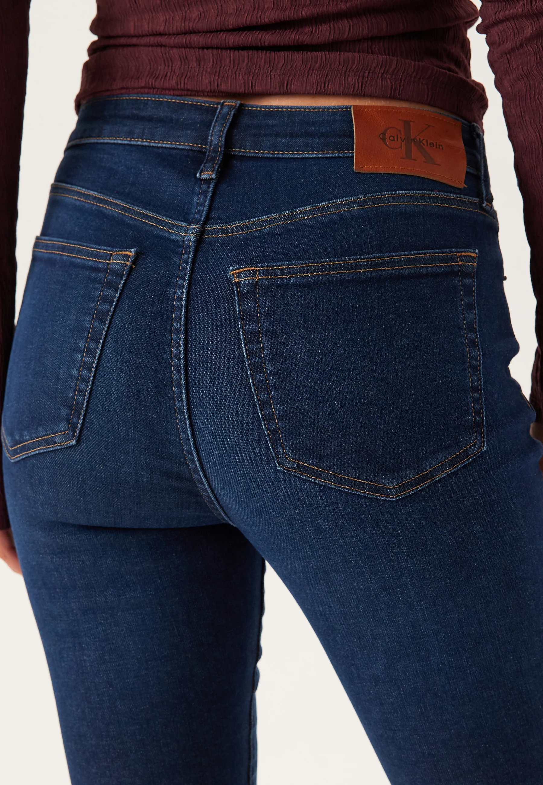 Mid Rise Skinny Blue Orbit - Image 5