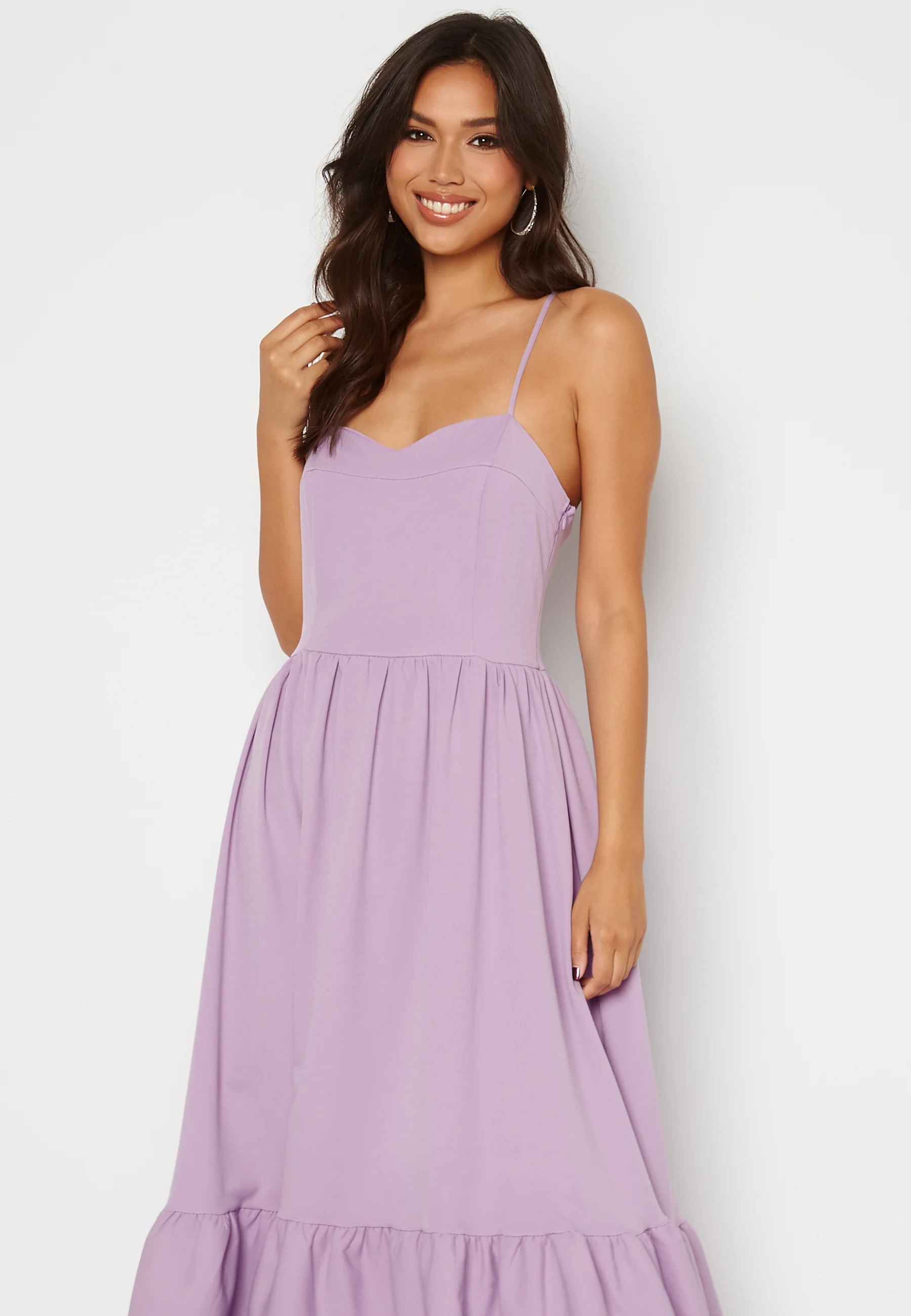 Midi Flounce Dress - Image 3