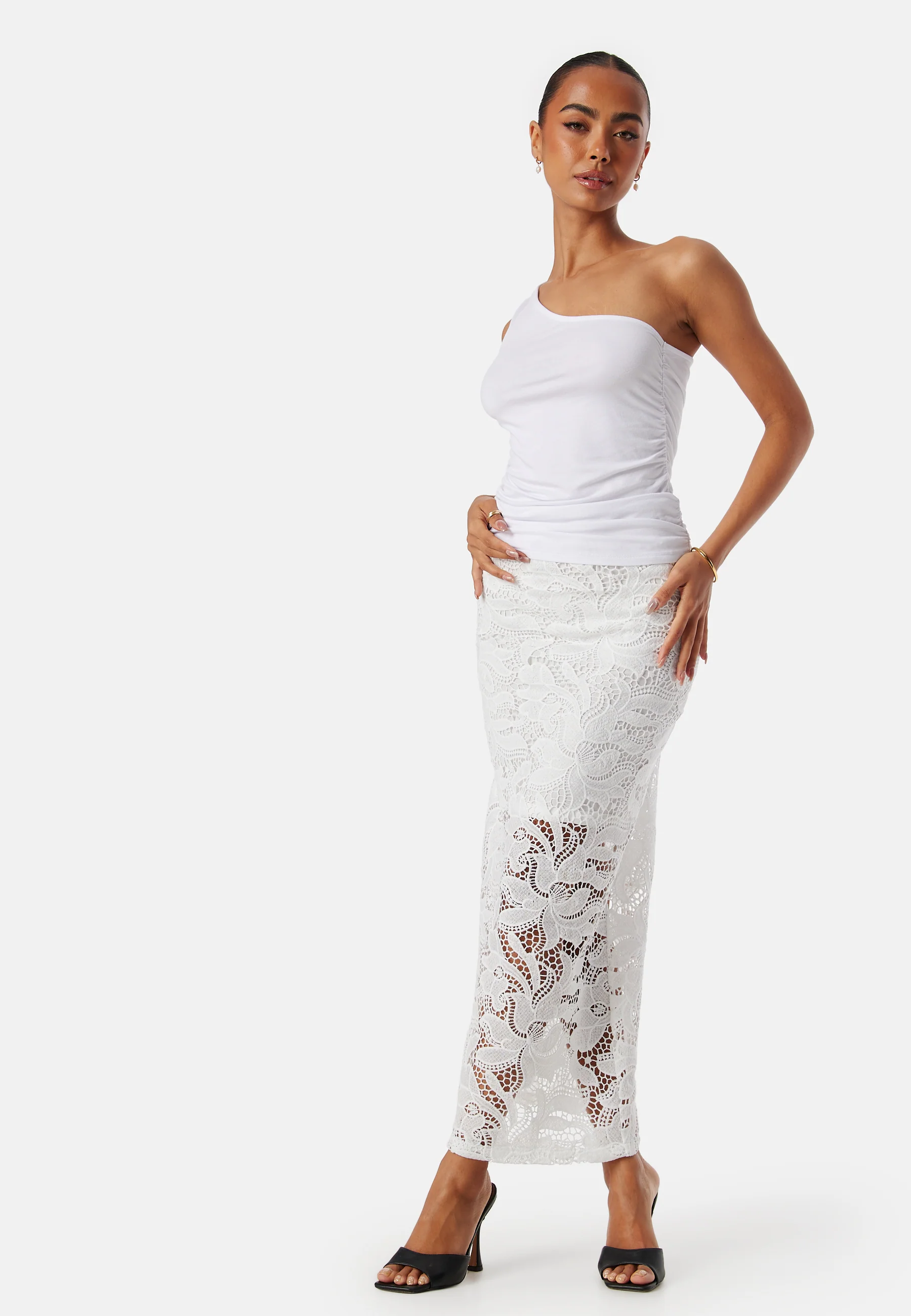 Midi Lace Skirt - Image 5