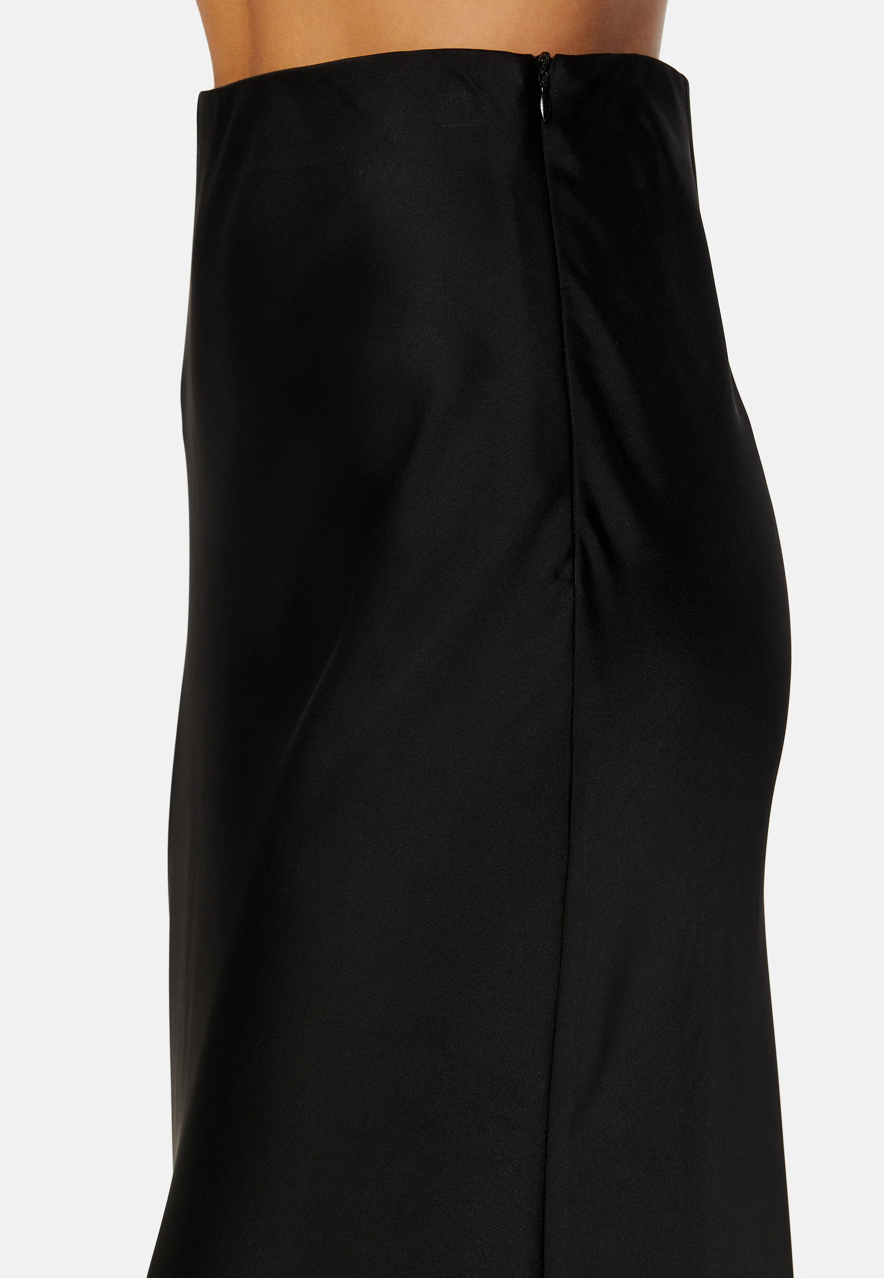 Midi Satin Skirt - Image 4