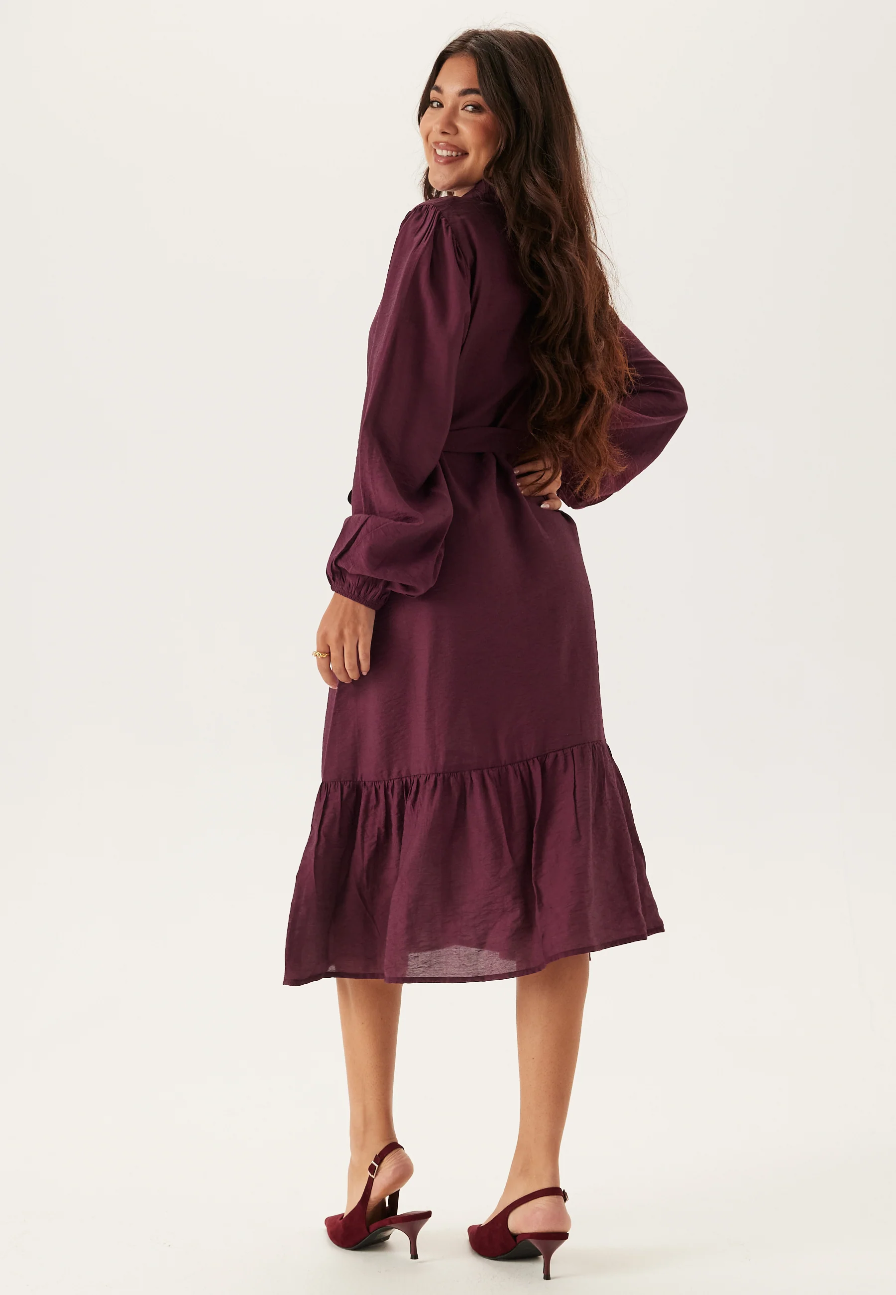 Midi Shirt Dress - Image 2