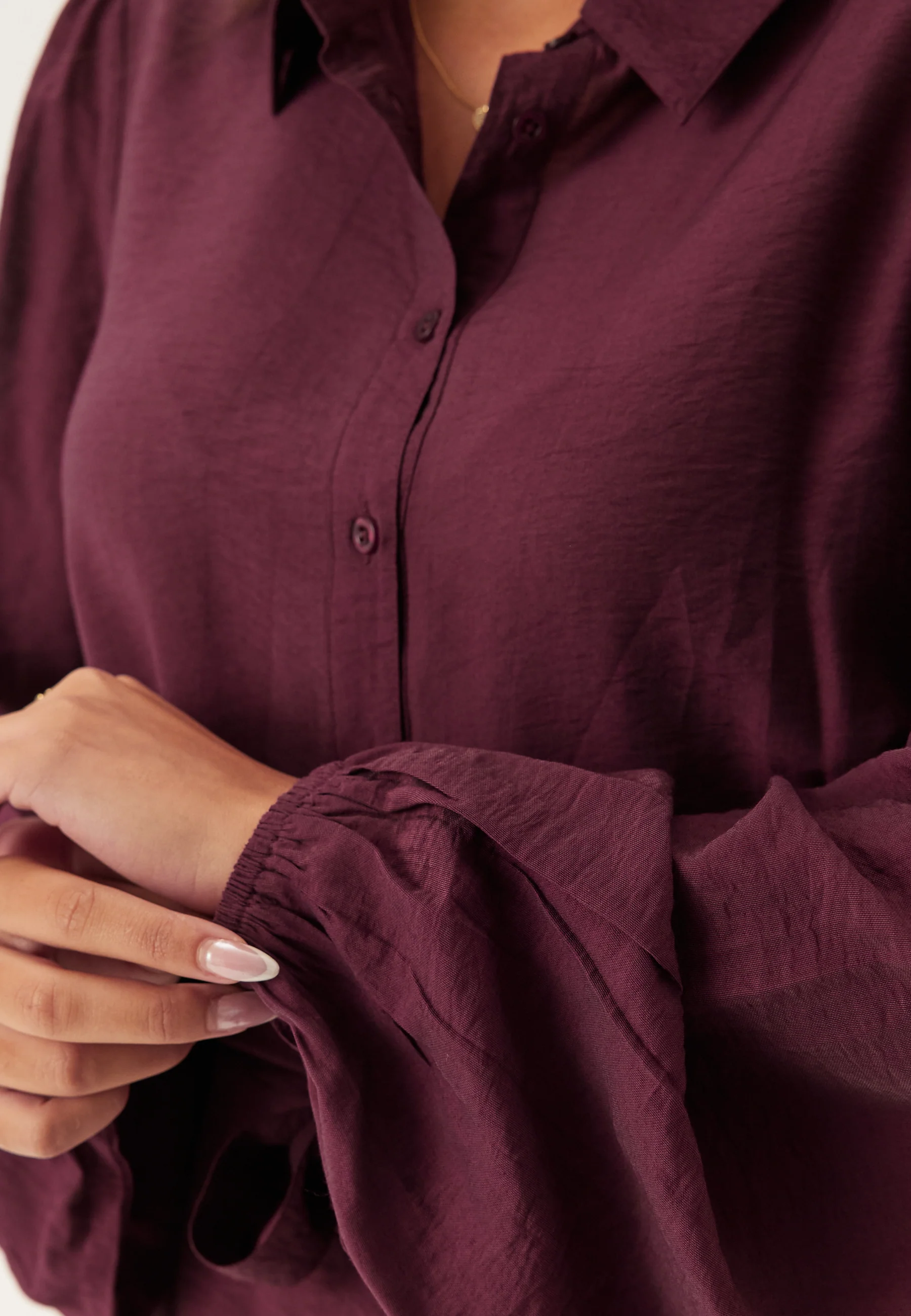 Midi Shirt Dress - Image 4