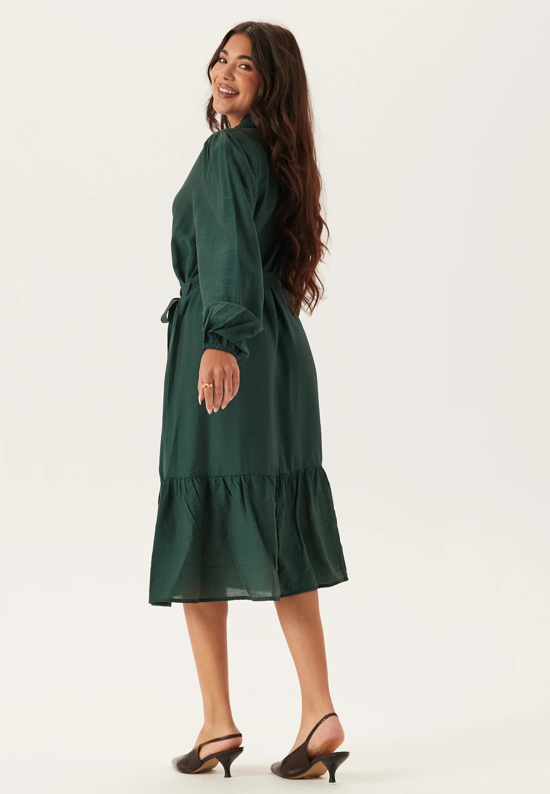 Midi Shirt Dress - Image 2