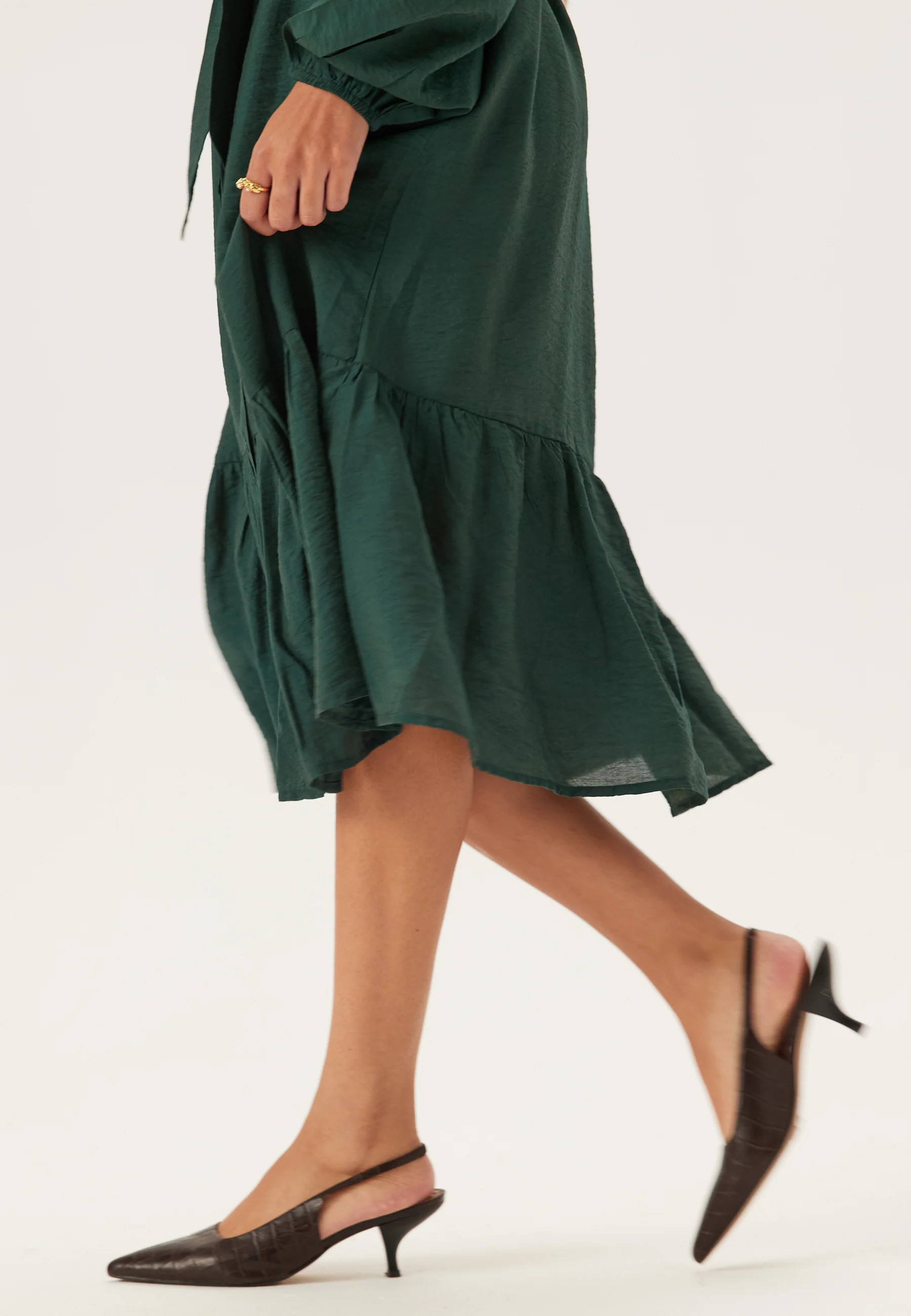 Midi Shirt Dress - Image 4