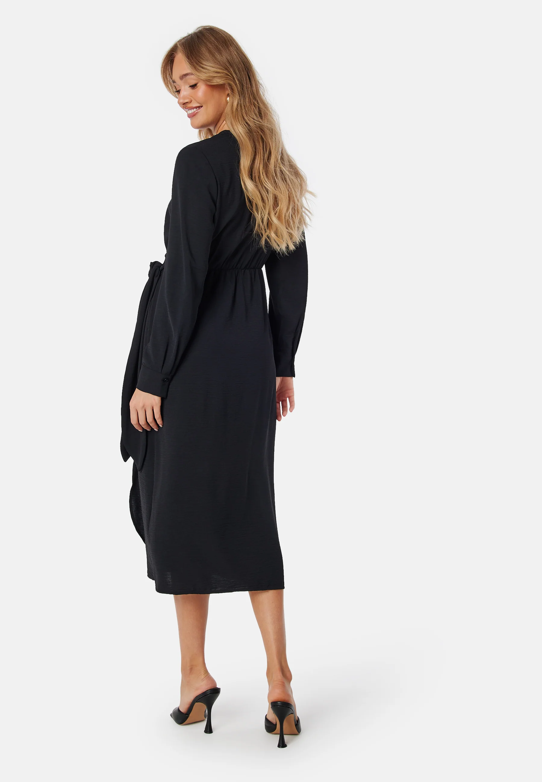 Midi Wrap Dress - Image 3