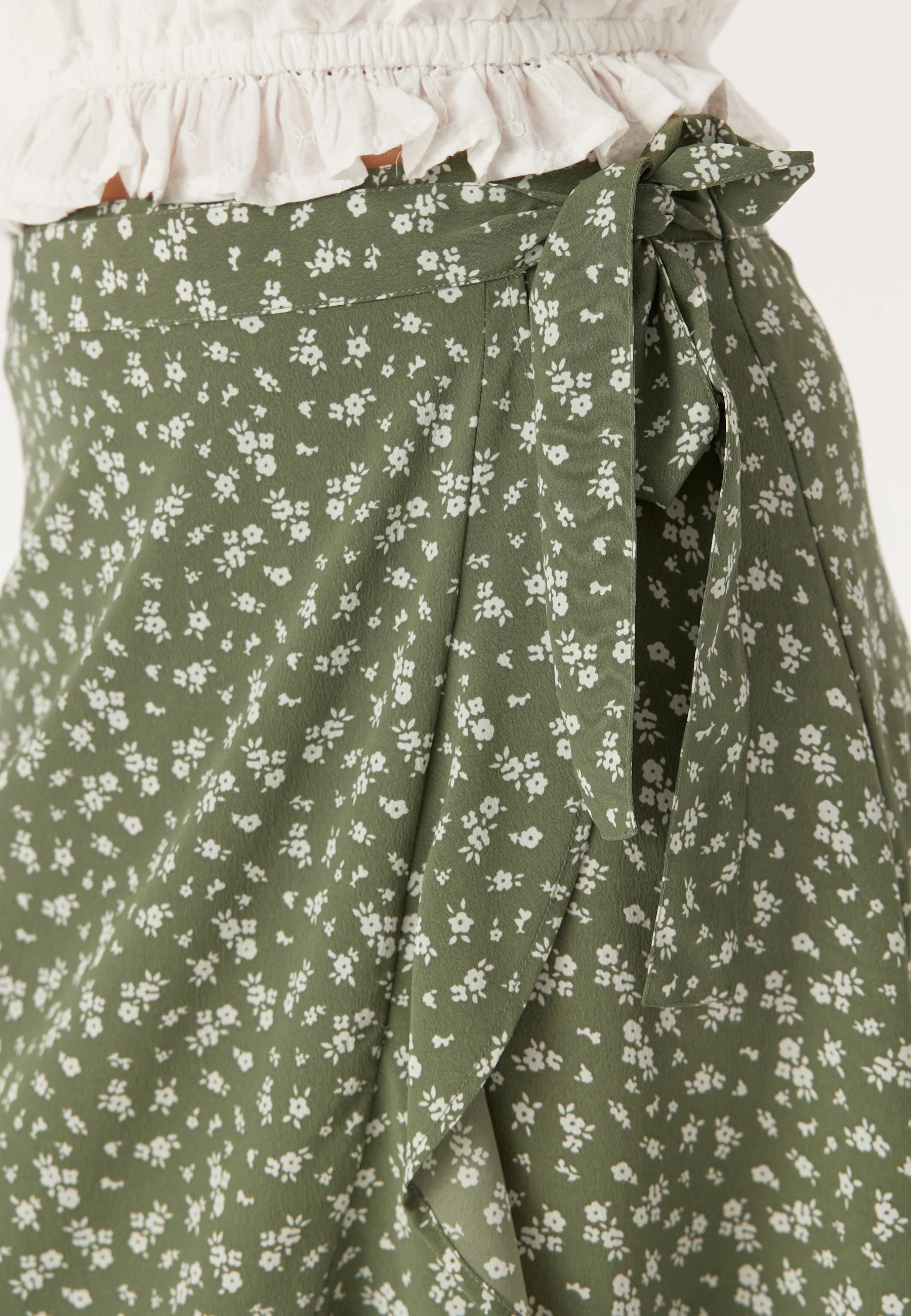 Midi Wrap Skirt - Image 4