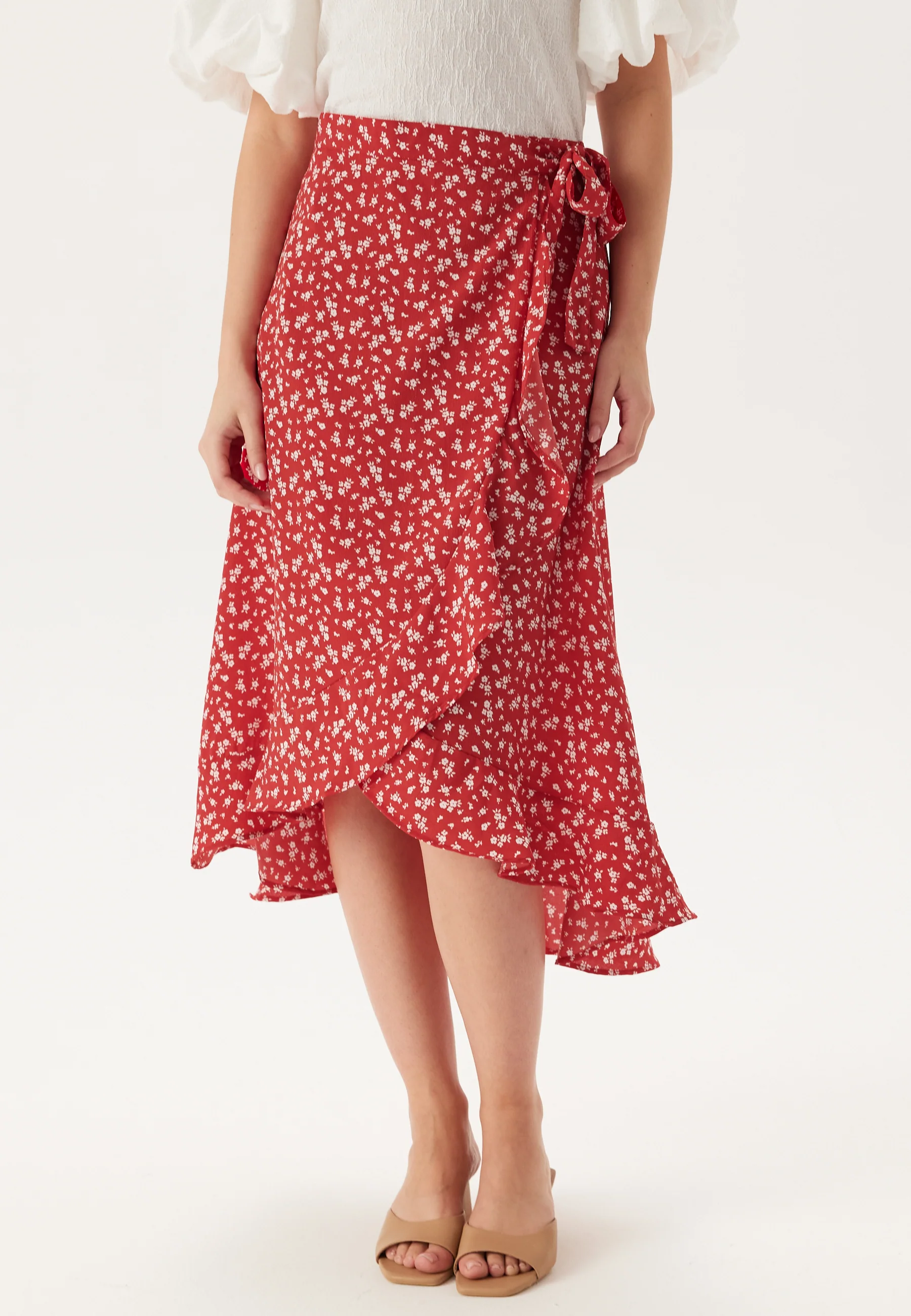 Midi Wrap Skirt - Image 2