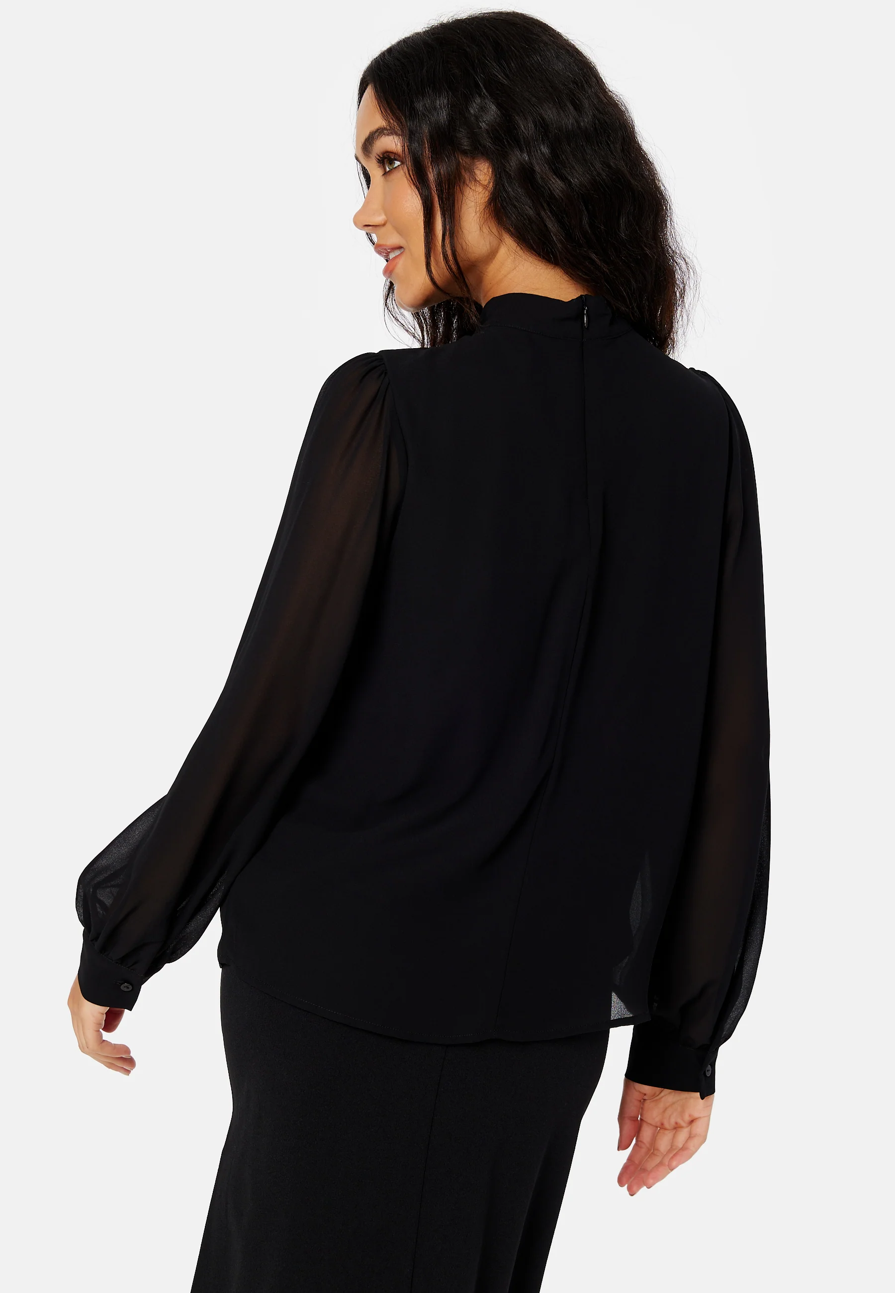 Mila L/S High Neck Top - Image 3
