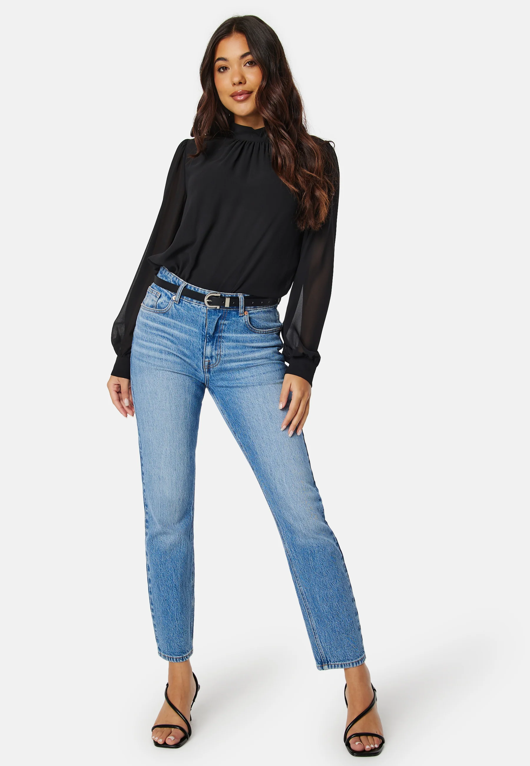 Mila L/S High Neck Top - Image 3