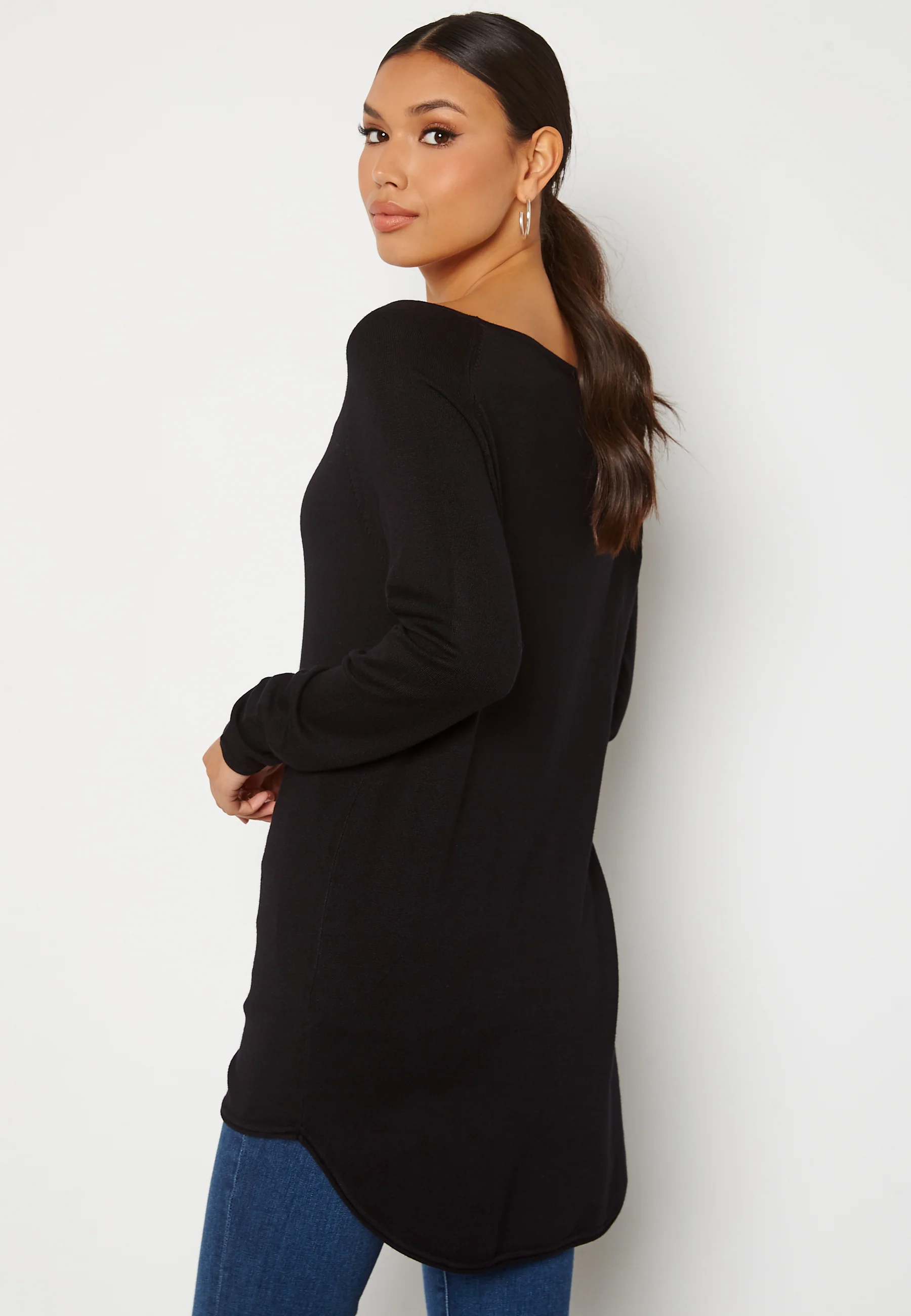 Mila Lacy L/S Long Pullover - Image 3