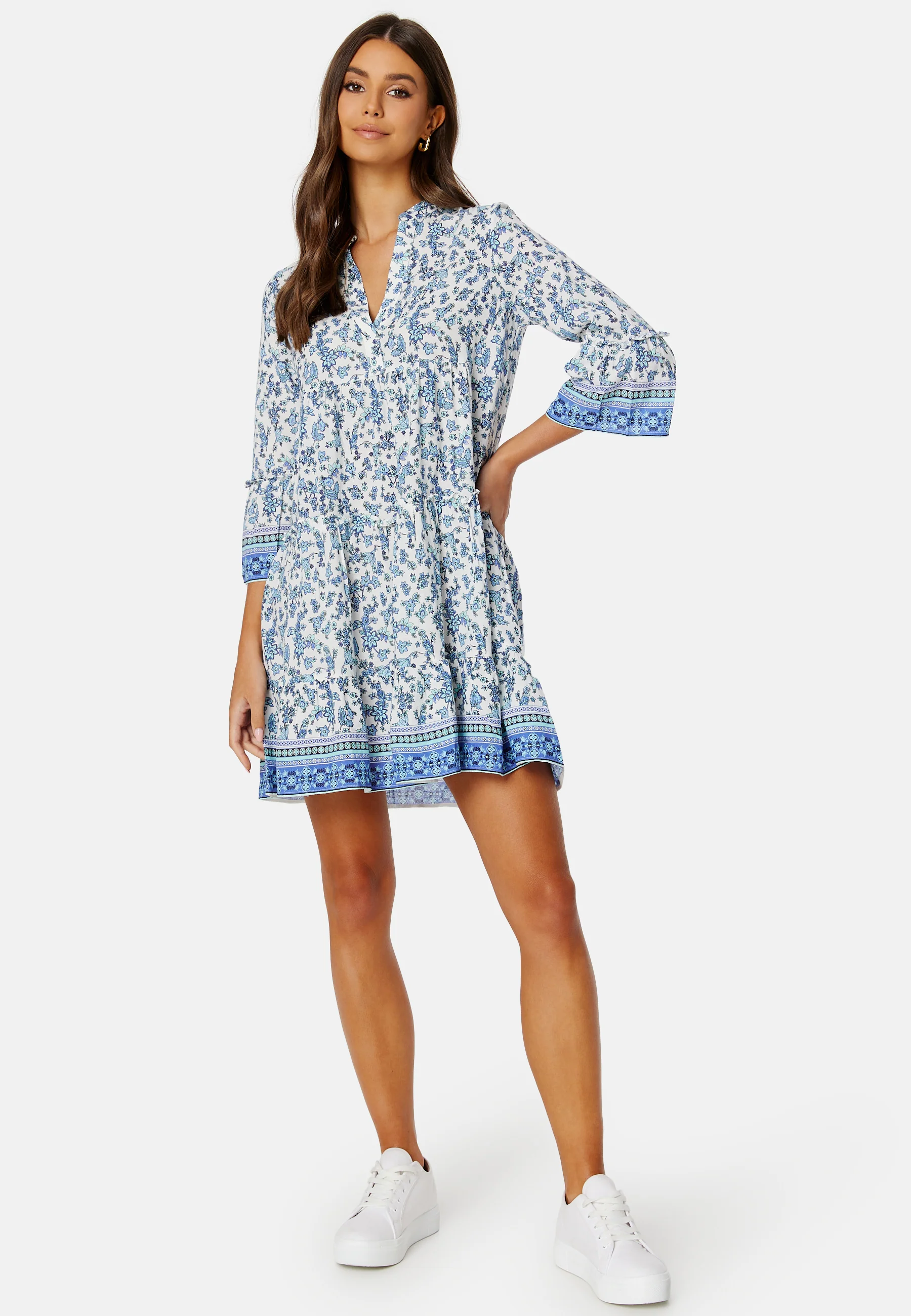 Milan 3/4 Short Dress - Image 3