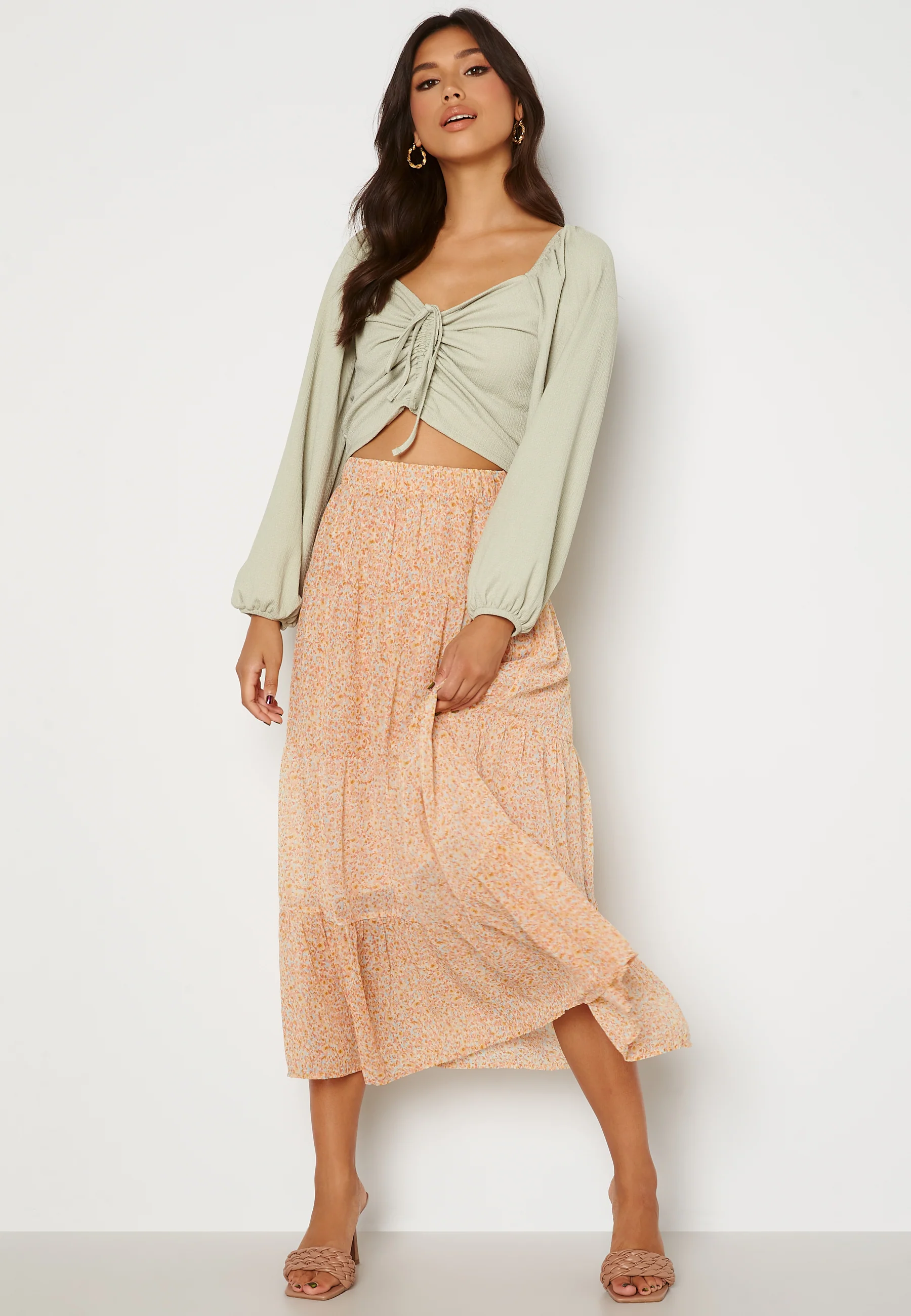 Minna AOP Ankle Skirt - Image 4