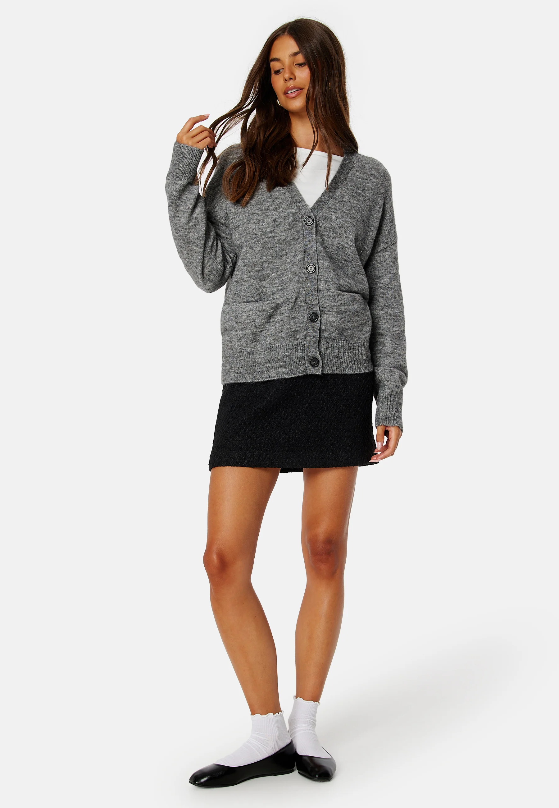 Minna L/S Knit Cardigan - Image 2