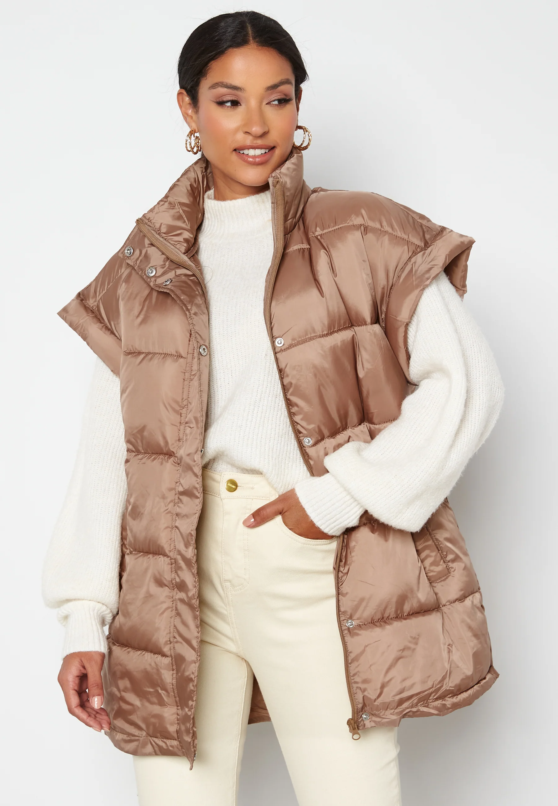 Misk Quilted Waistcoat
